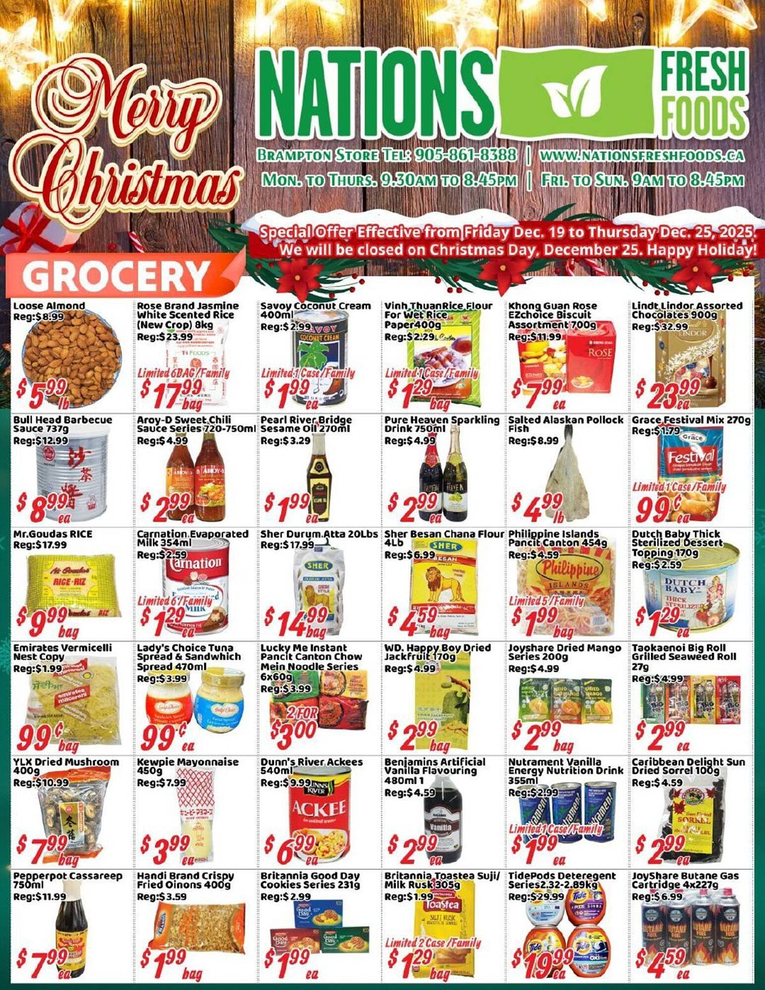 Oceans Fresh Food Market flyer (2025-12-19 - 2025-12-25) | 1