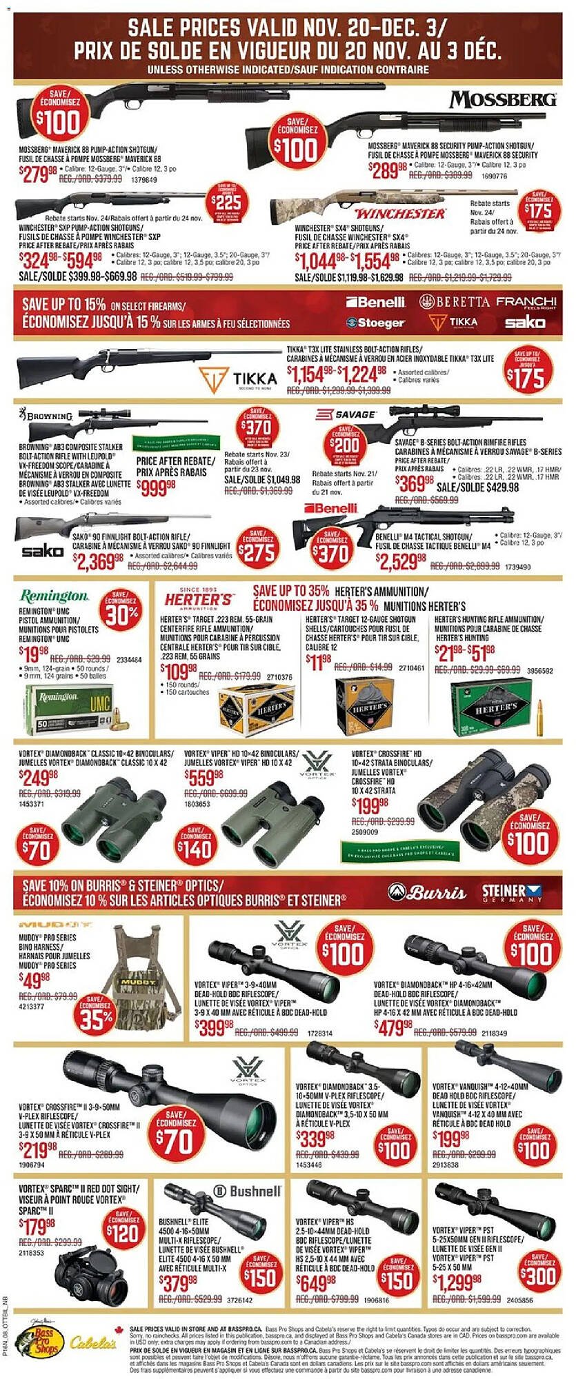 Cabela&#039;s flyer (2025-11-20 - 2025-12-04) | 8