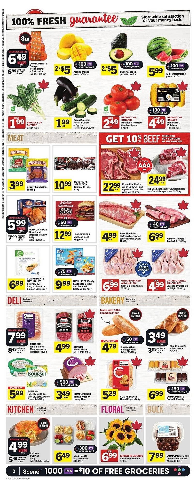 Foodland flyer