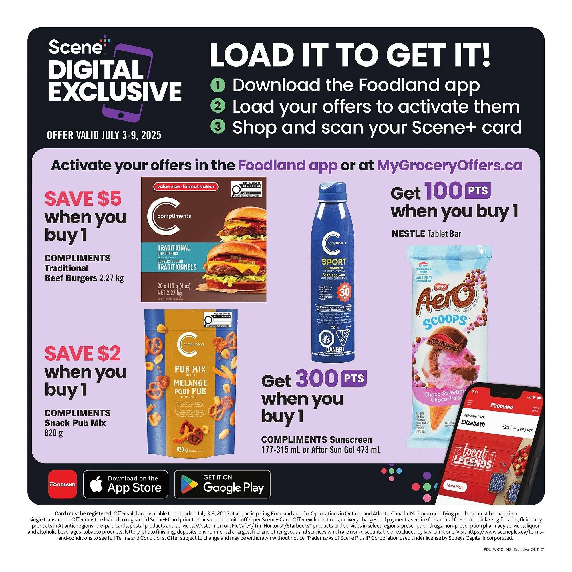 Foodland flyer