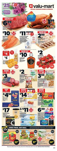 Valu-mart flyer
