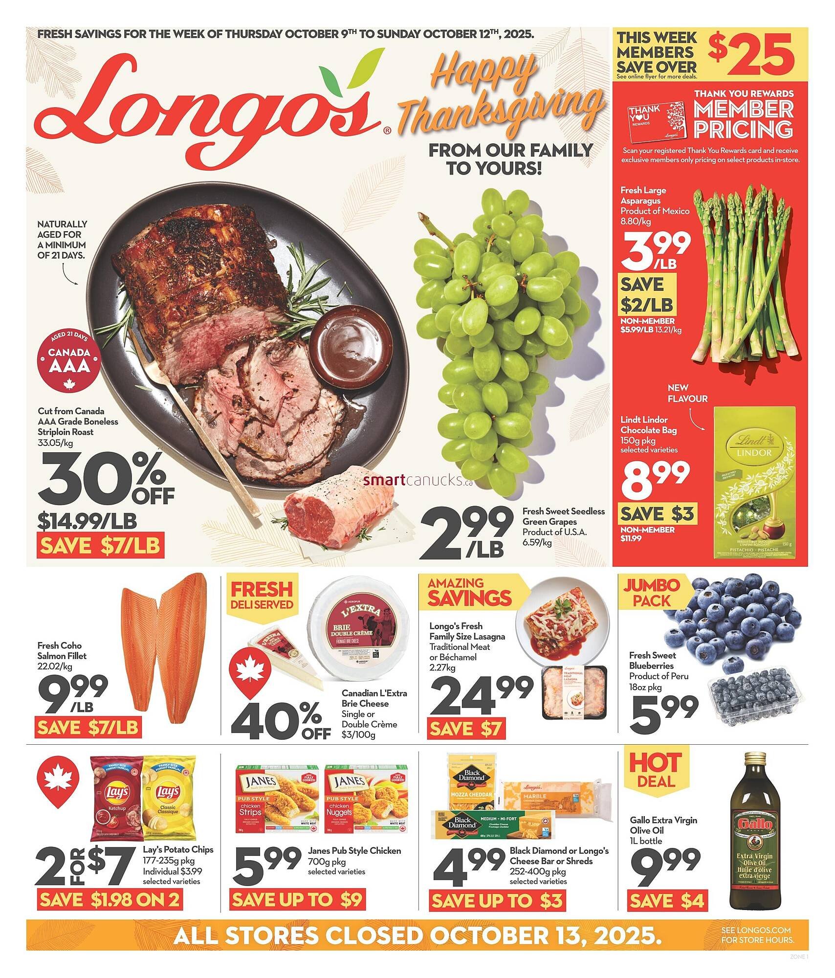 Longo&#039;s flyer (2025-10-09 - 2025-10-15) | 1