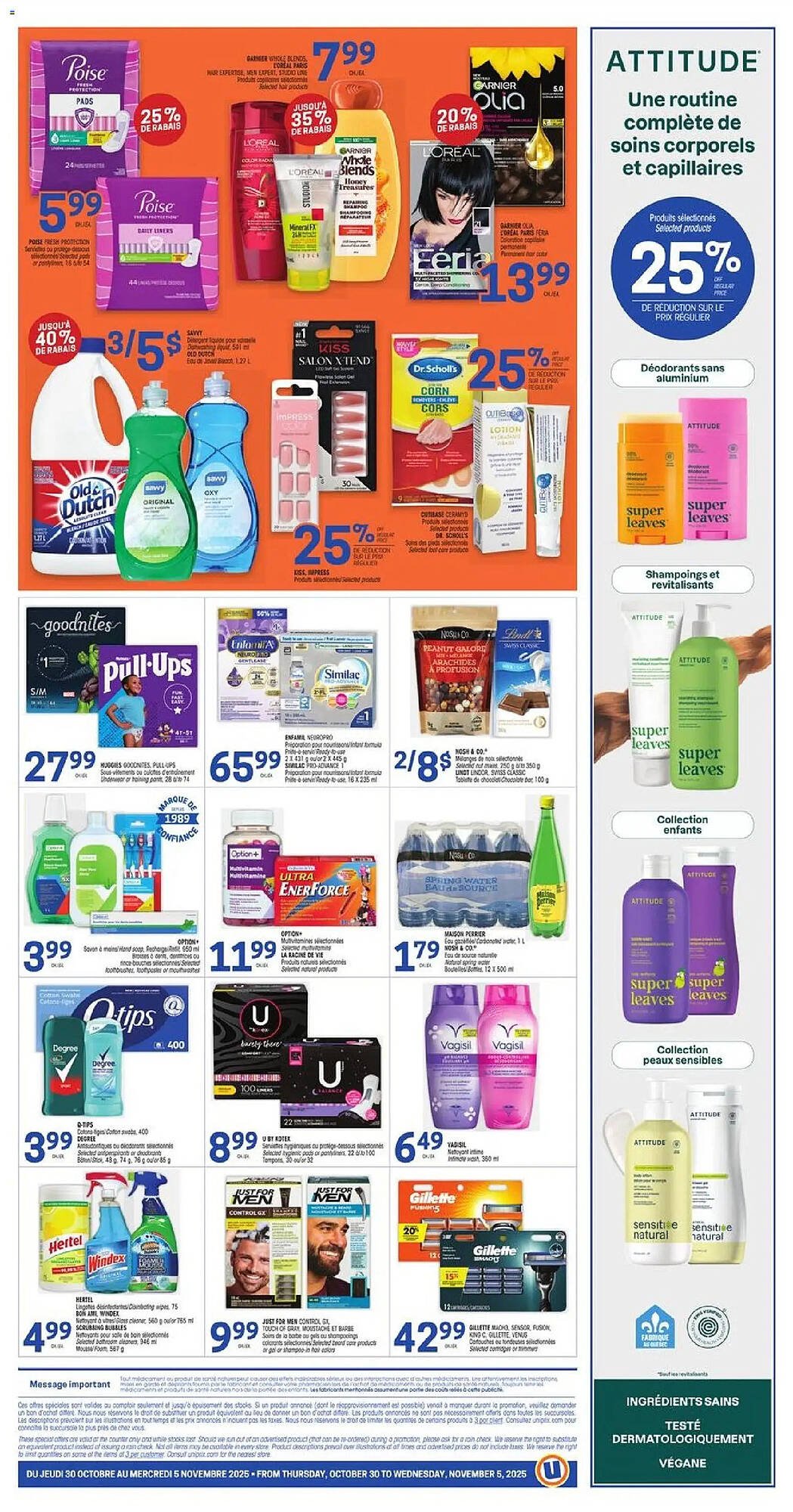 Uniprix flyer (2025-10-30 - 2025-11-05) | 2
