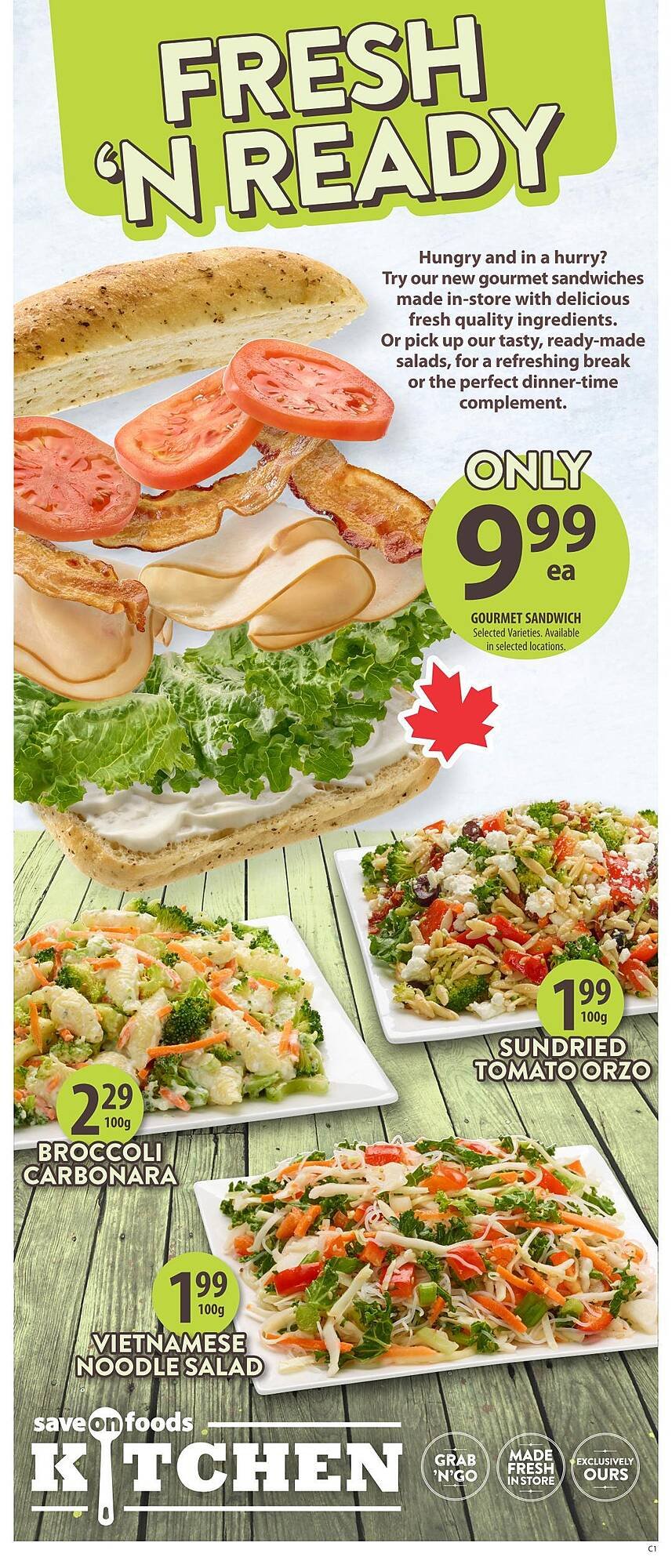 Save on Foods flyer