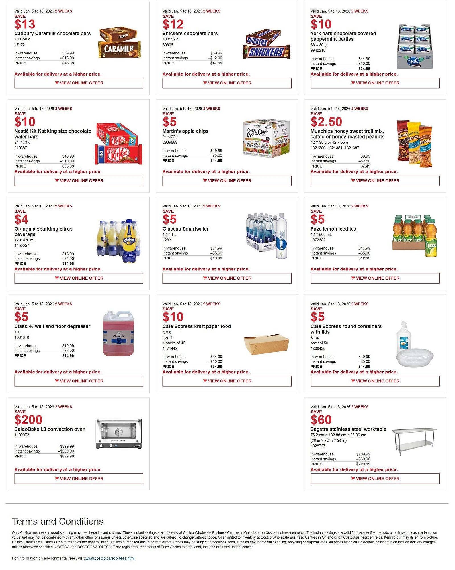 Costco flyer (2026-01-05 - 2026-01-19) | 2