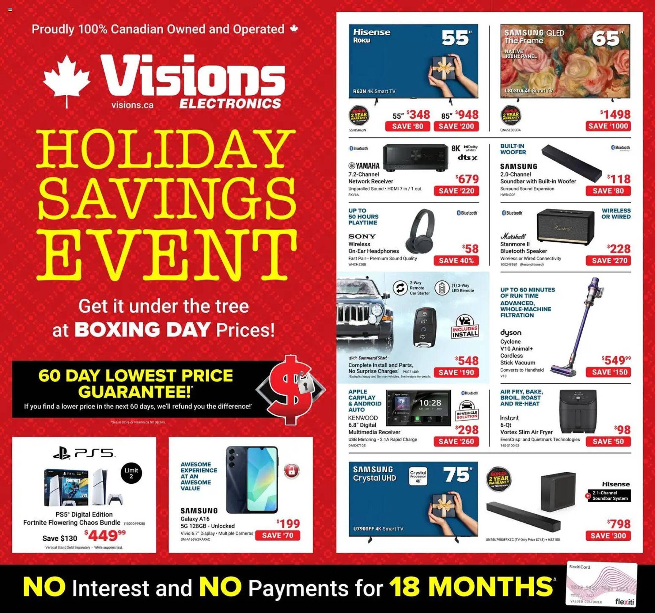 Visions Electronics flyer (2025-12-05 - 2025-12-12) | 1