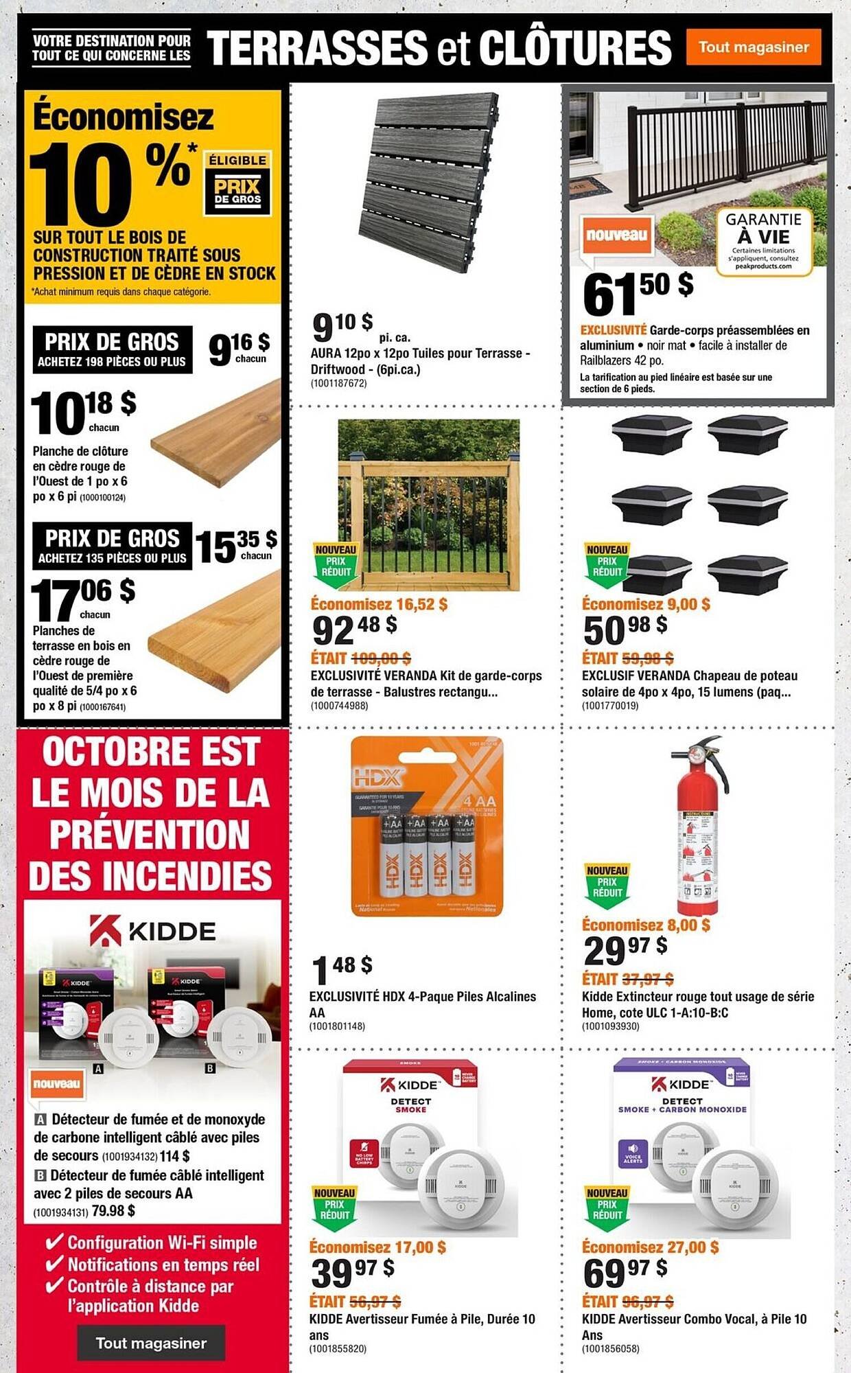 Home Depot flyer