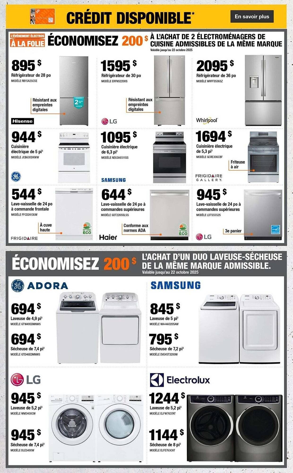 Home Depot flyer