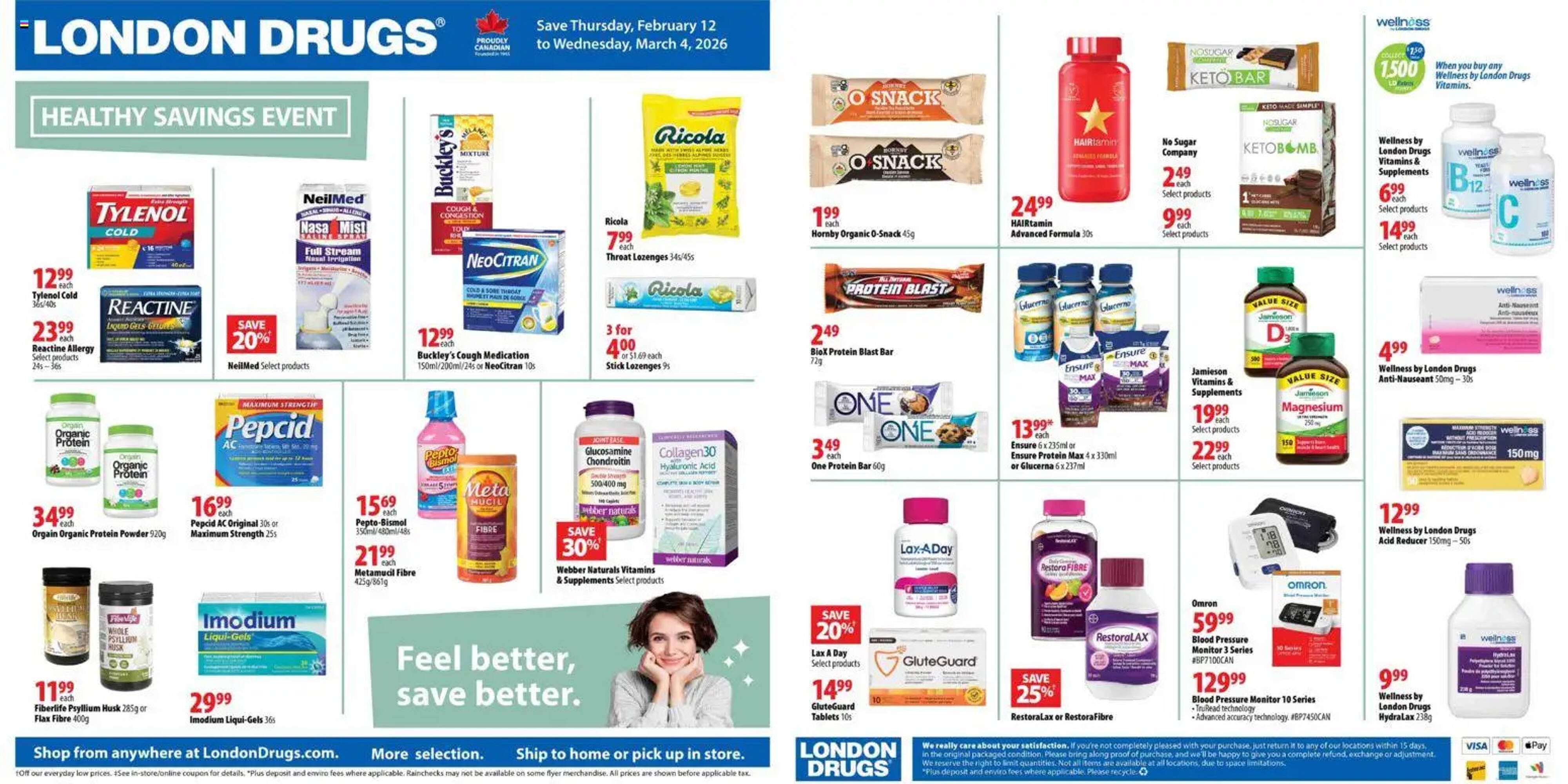 London Drugs flyer (2026-02-12 - 2026-03-04) | 1