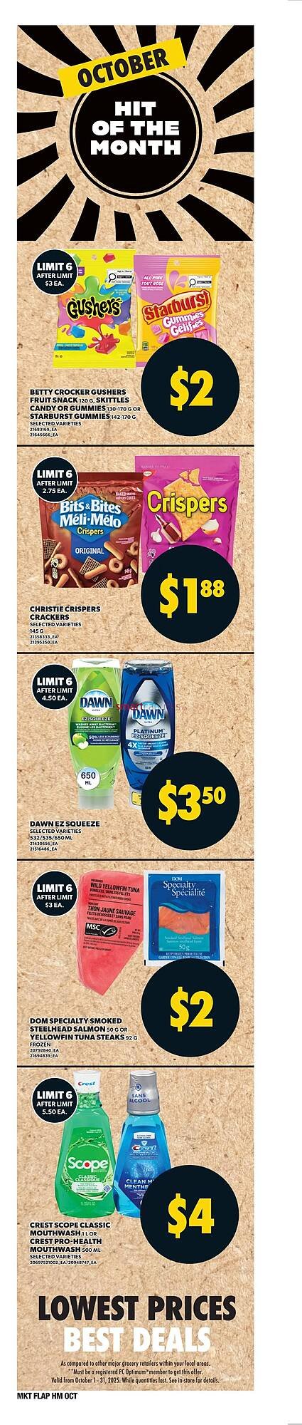 Valu-mart flyer