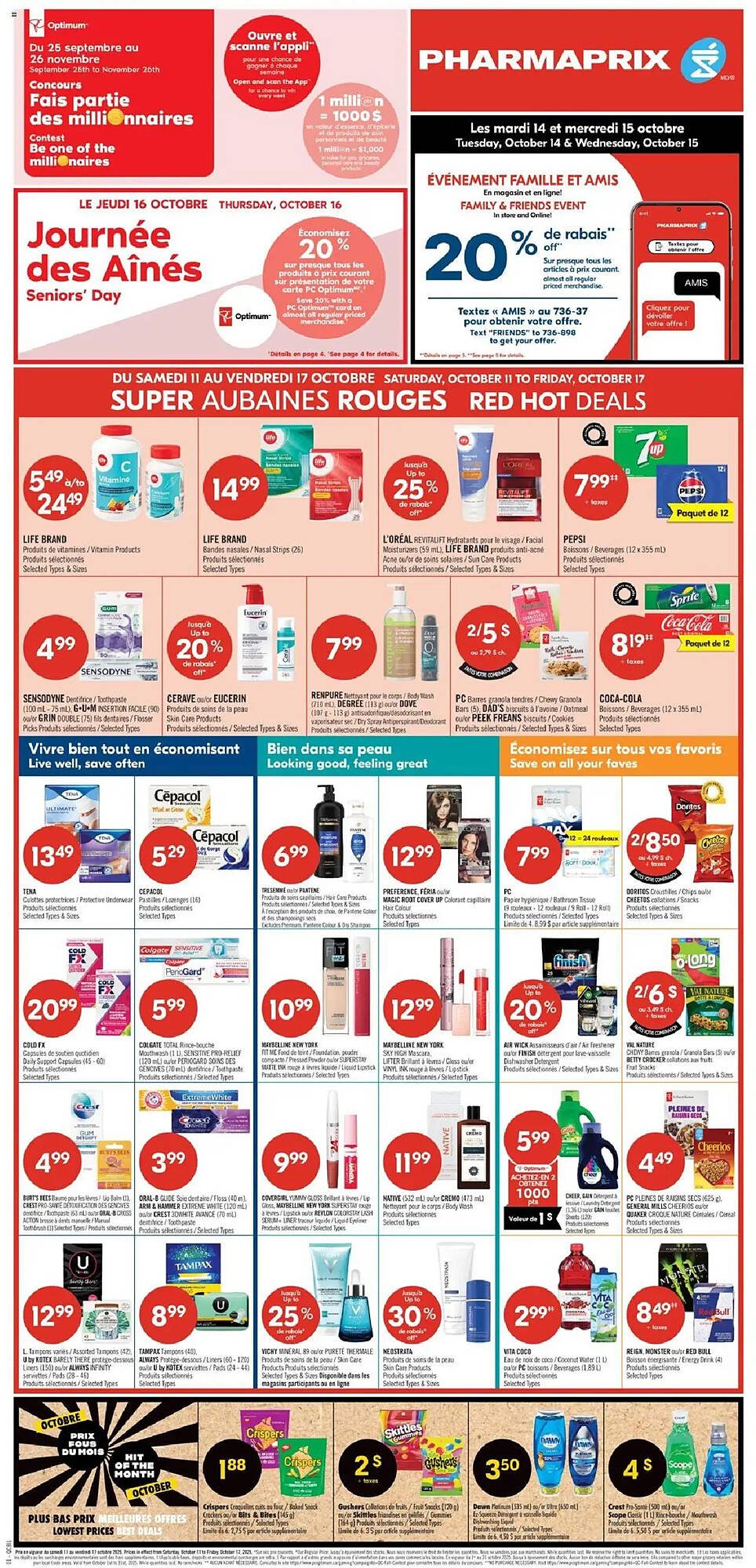 Pharmaprix flyer