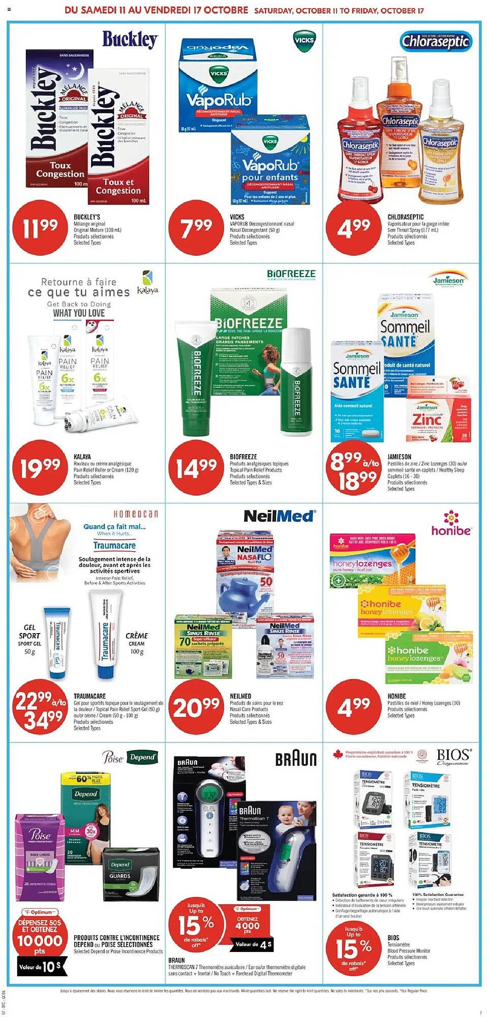 Pharmaprix flyer