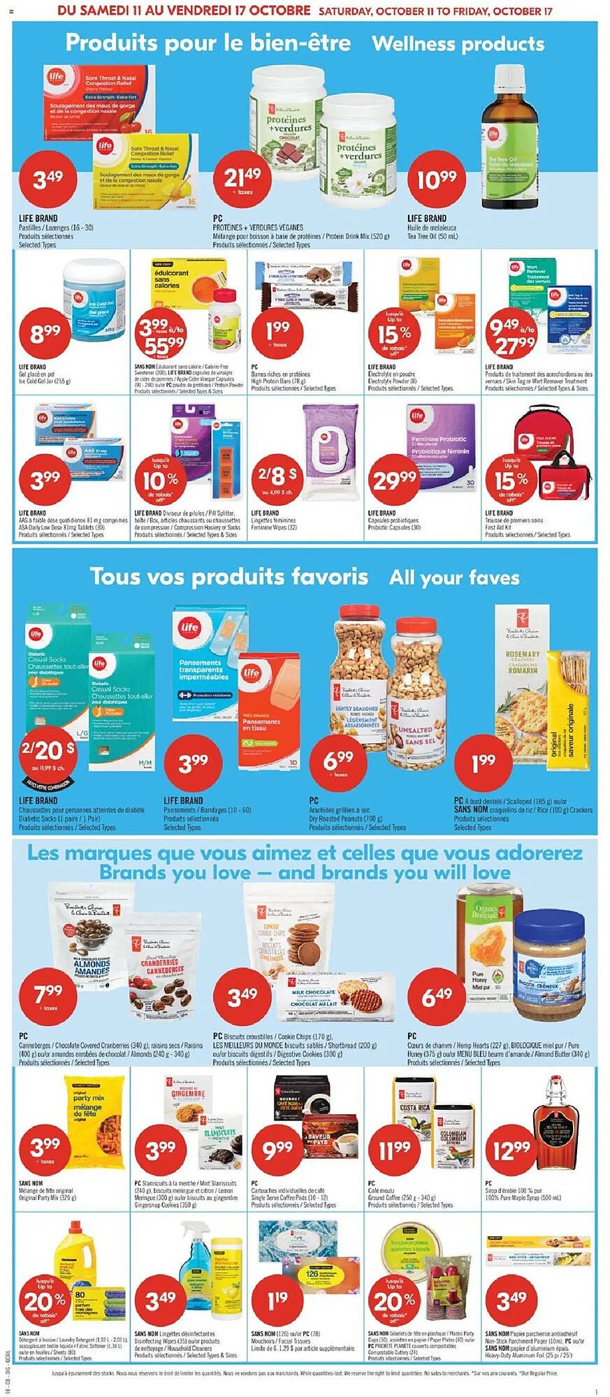 Pharmaprix flyer
