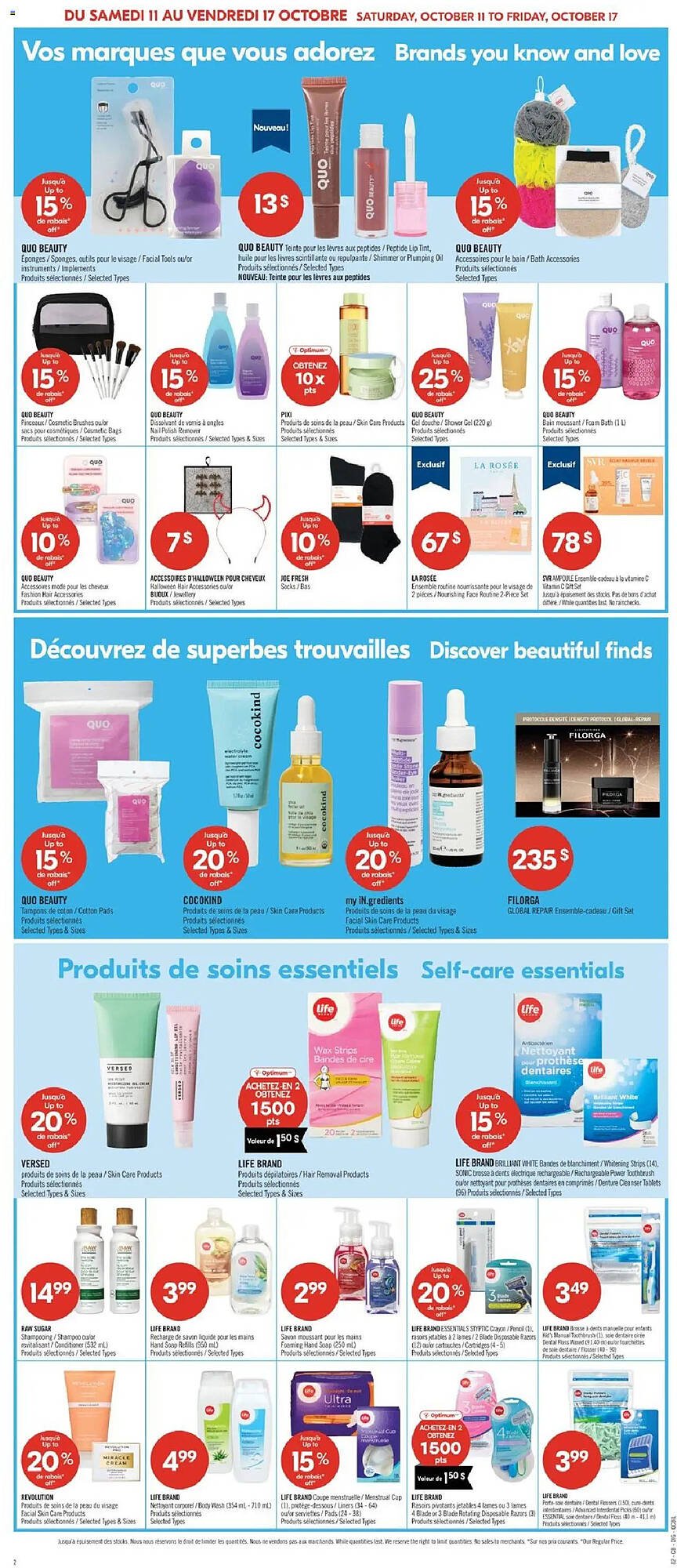 Pharmaprix flyer