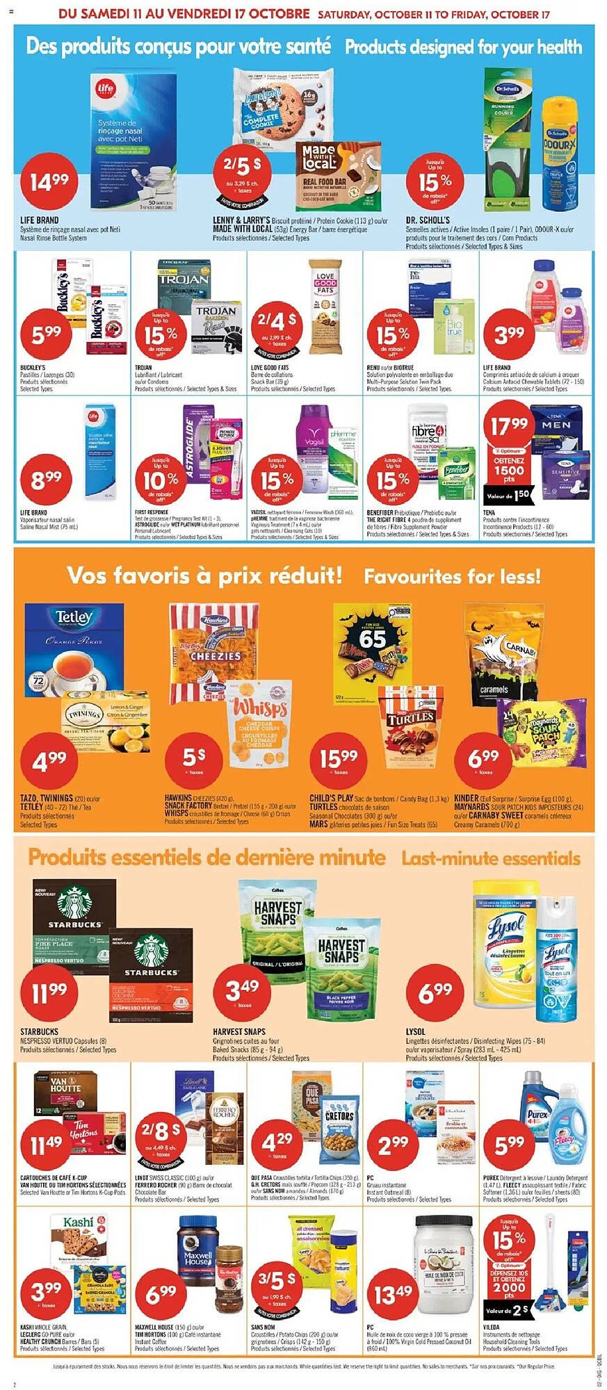 Pharmaprix flyer
