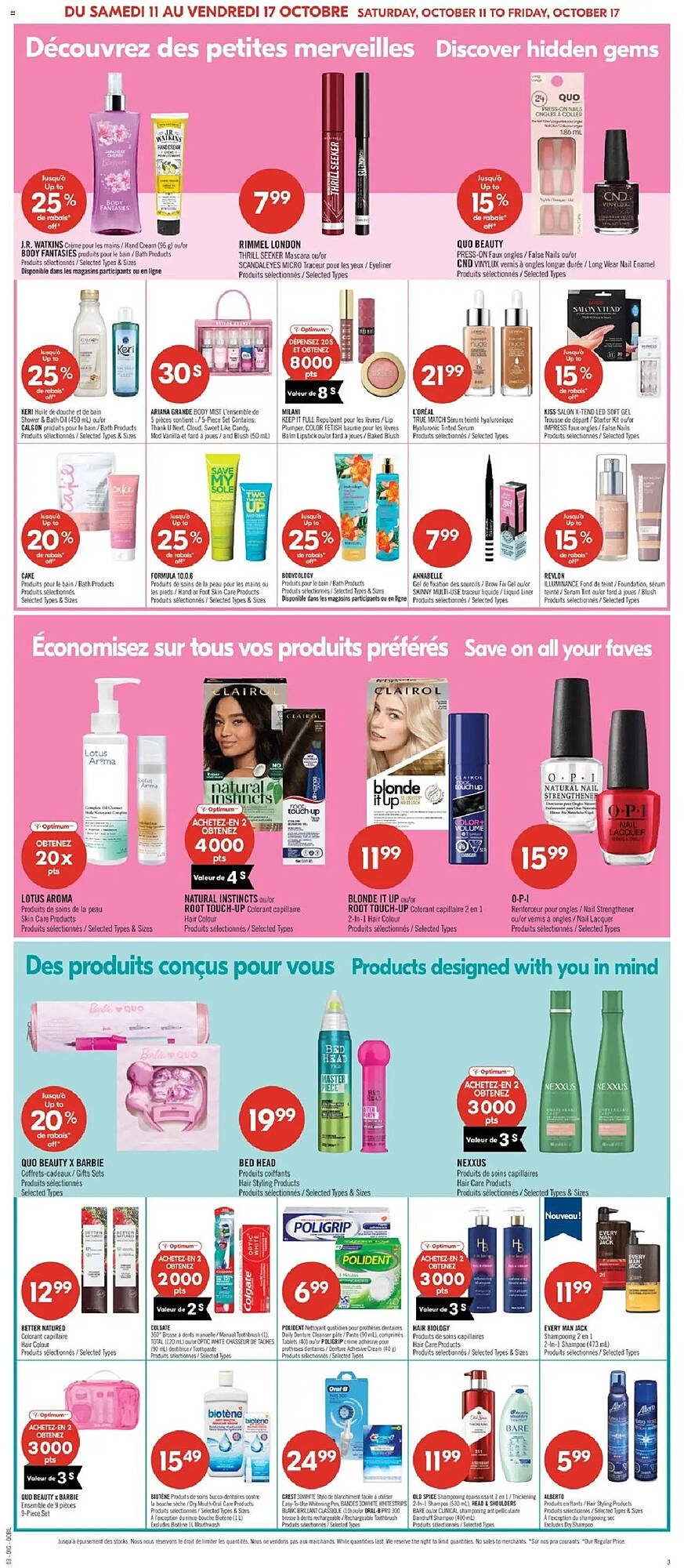 Pharmaprix flyer