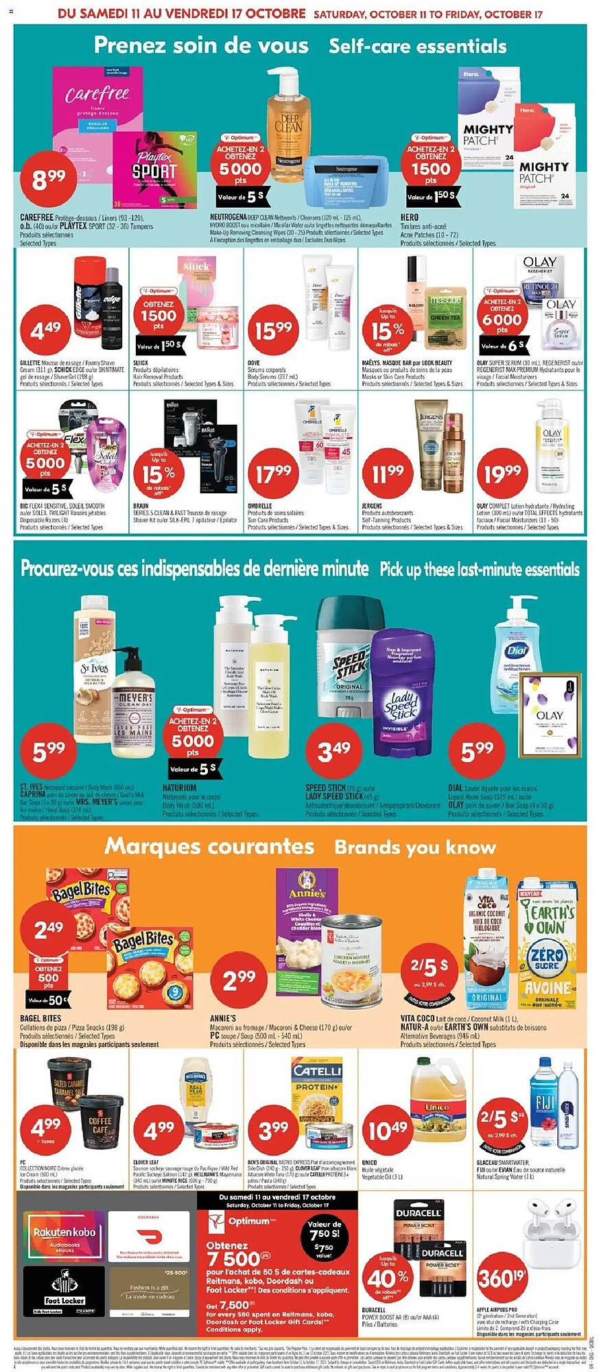 Pharmaprix flyer