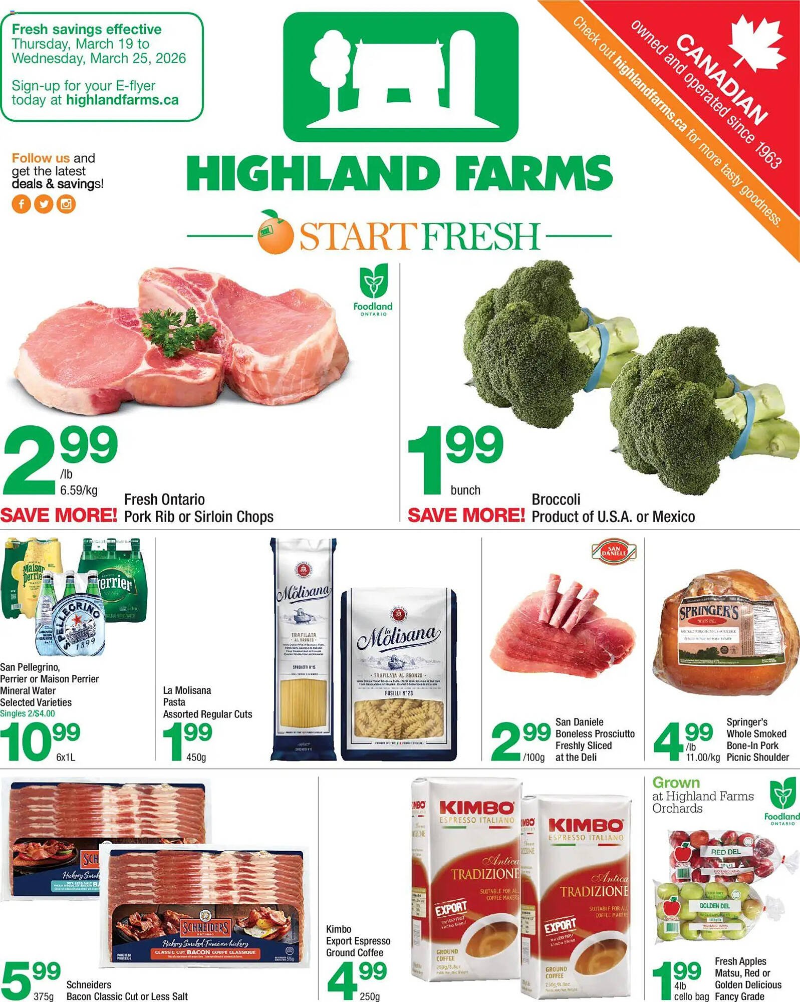Highland Farms flyer (2026-03-19 - 2026-03-25) | 1
