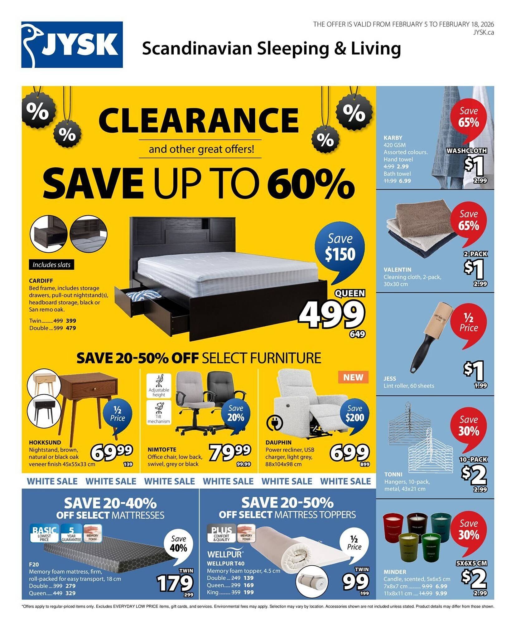 JYSK flyer (2026-02-05 - 2026-02-19) | 1