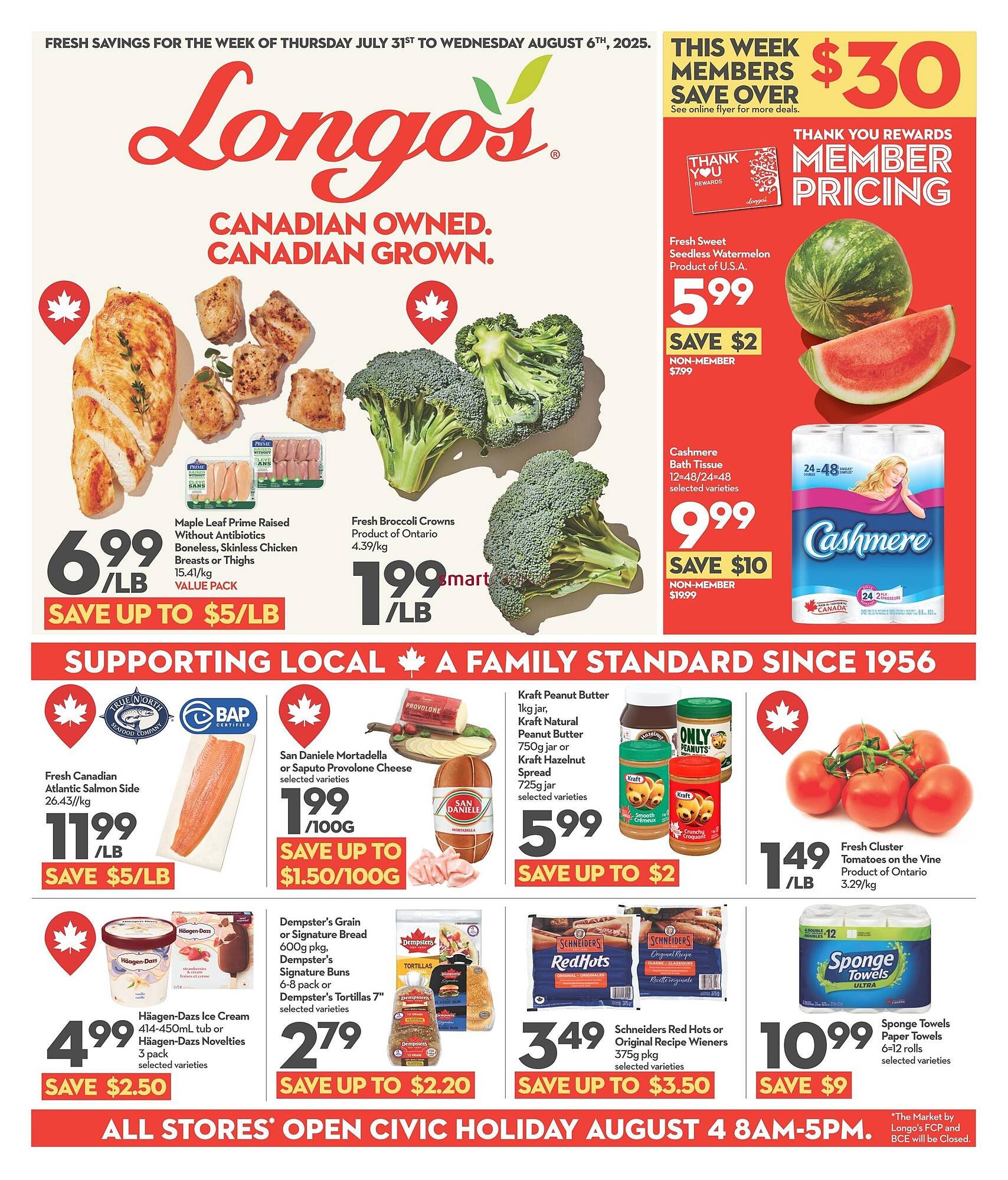 Longo&#039;s flyer (2025-07-31 - 2025-08-06) | 1