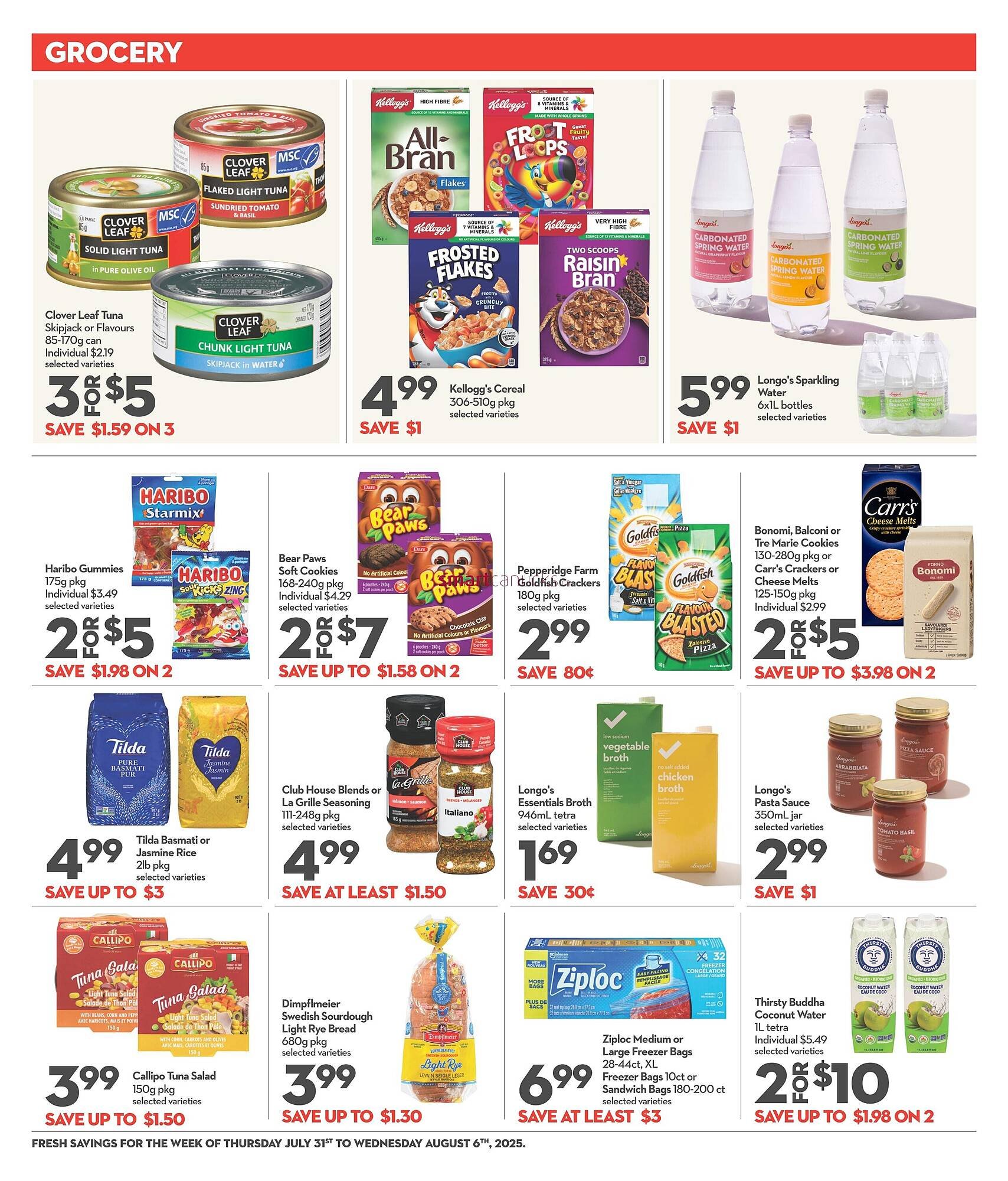 Longo's flyer