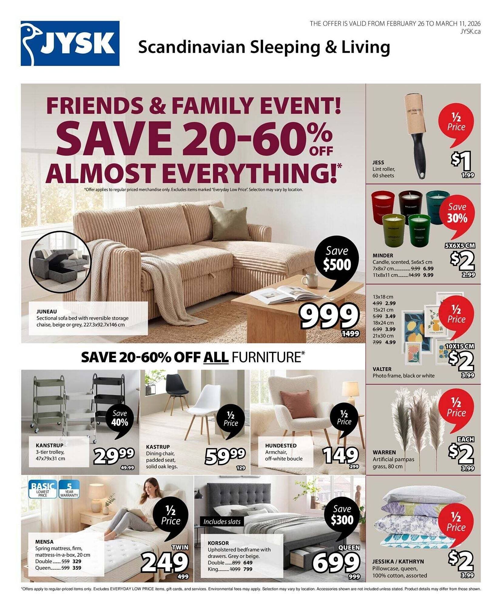 JYSK flyer (2026-02-26 - 2026-03-12) | 1