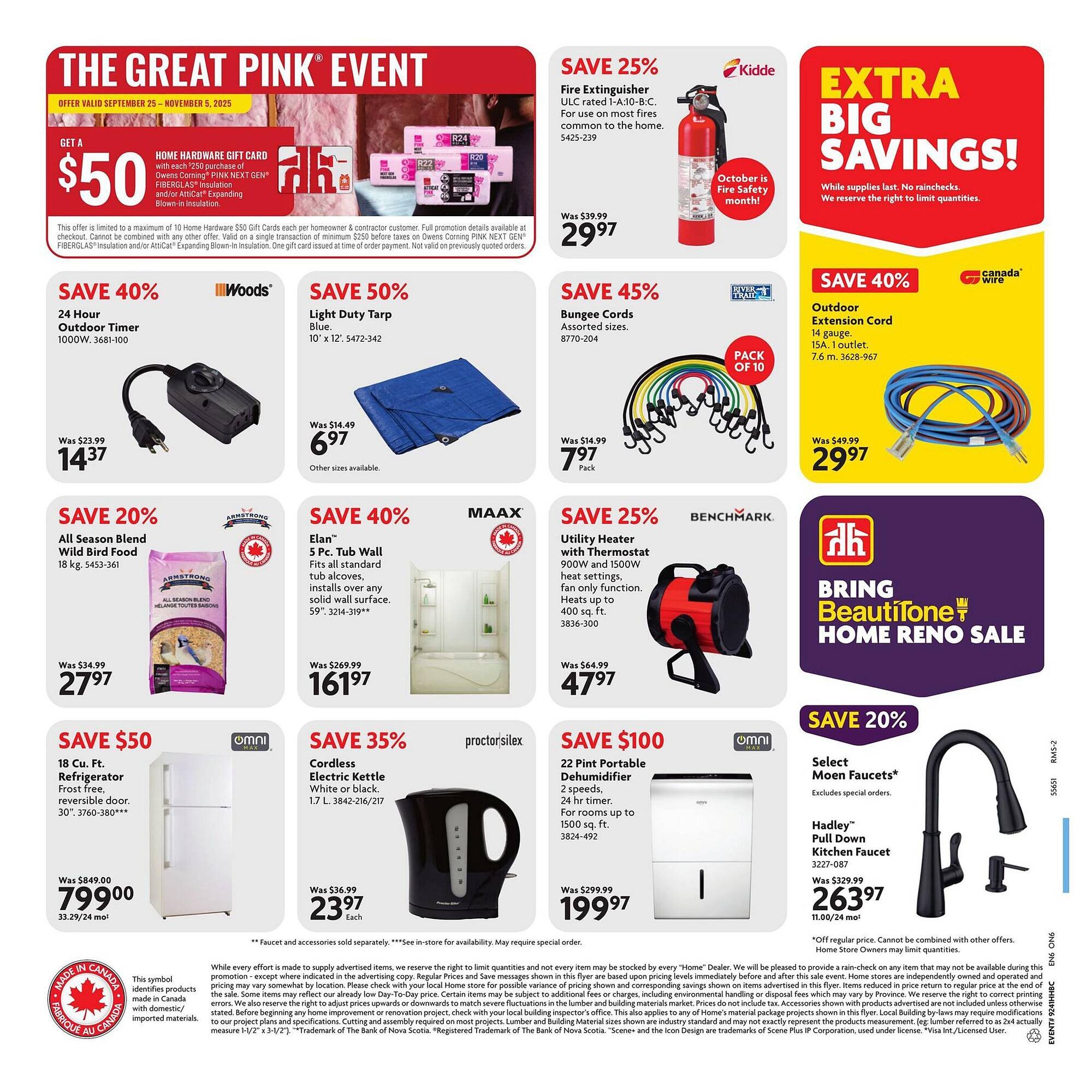 Home Hardware flyer