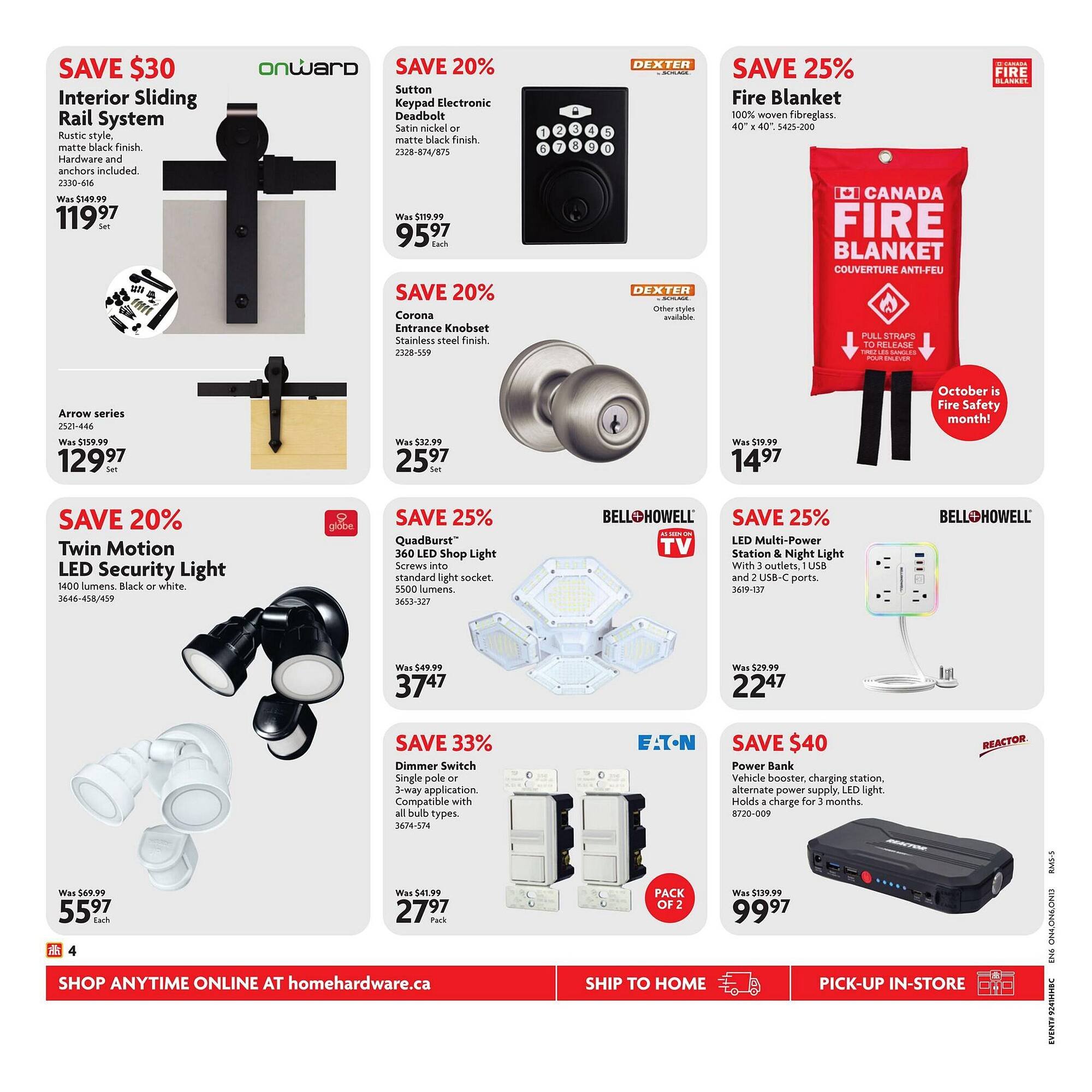 Home Hardware flyer