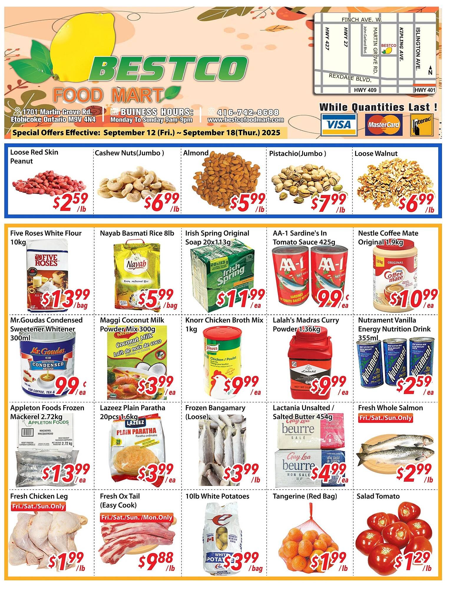 Bestco Food Mart flyer (2025-09-12 - 2025-09-18) | 1