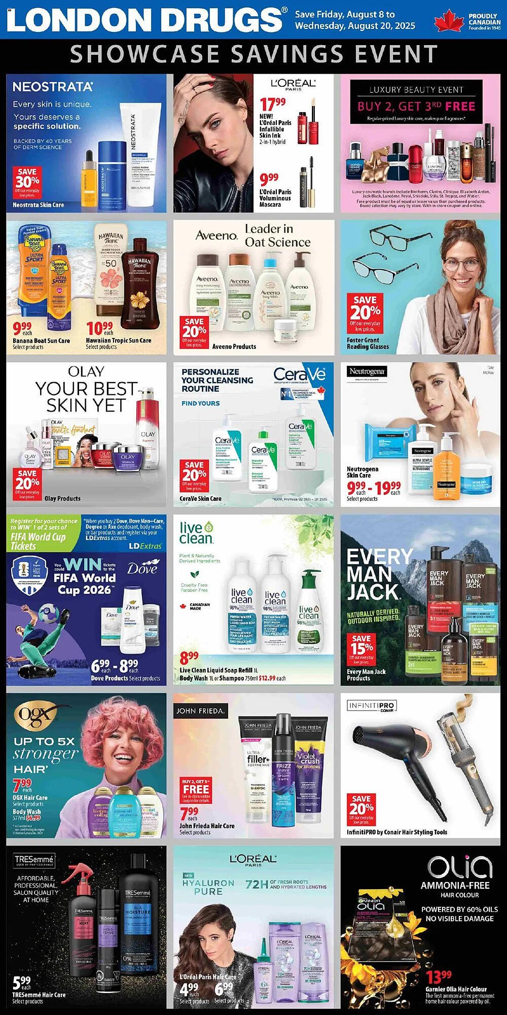 London Drugs flyer (2025-08-08 - 2025-08-20) | 1
