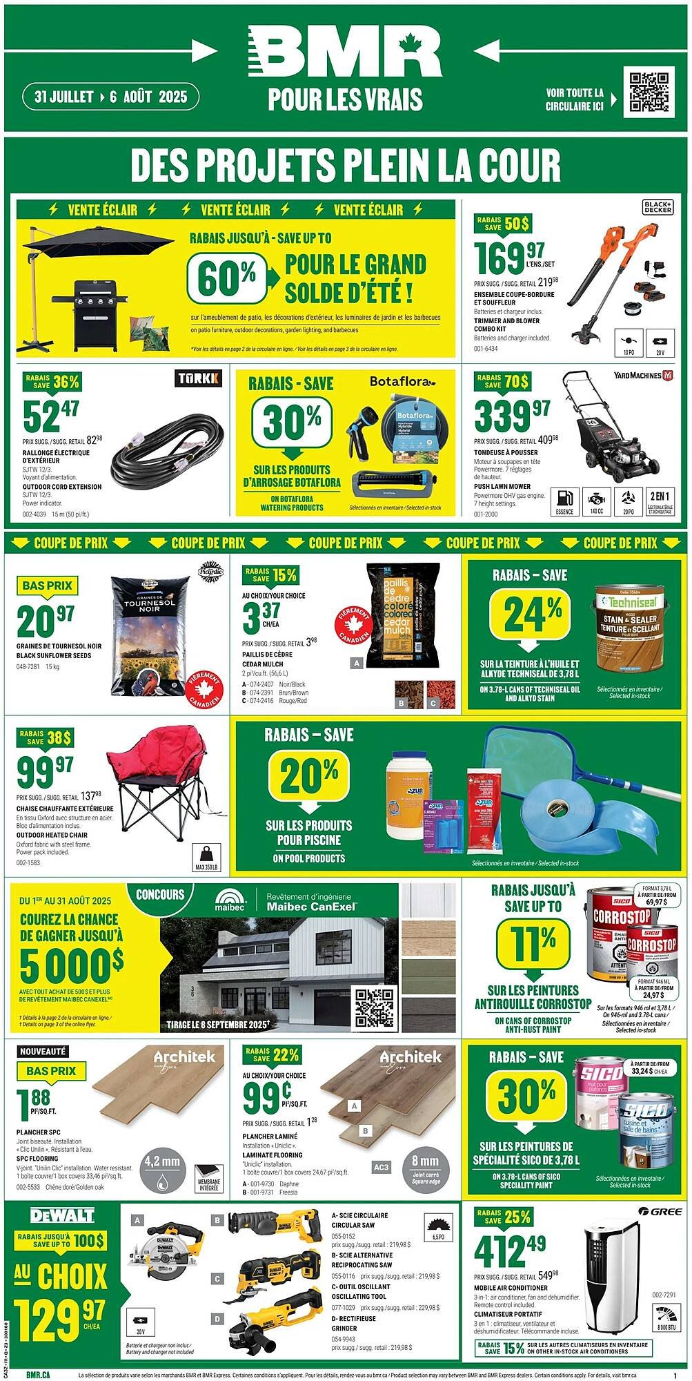 BMR flyer (2025-07-31 - 2025-08-06) | 1