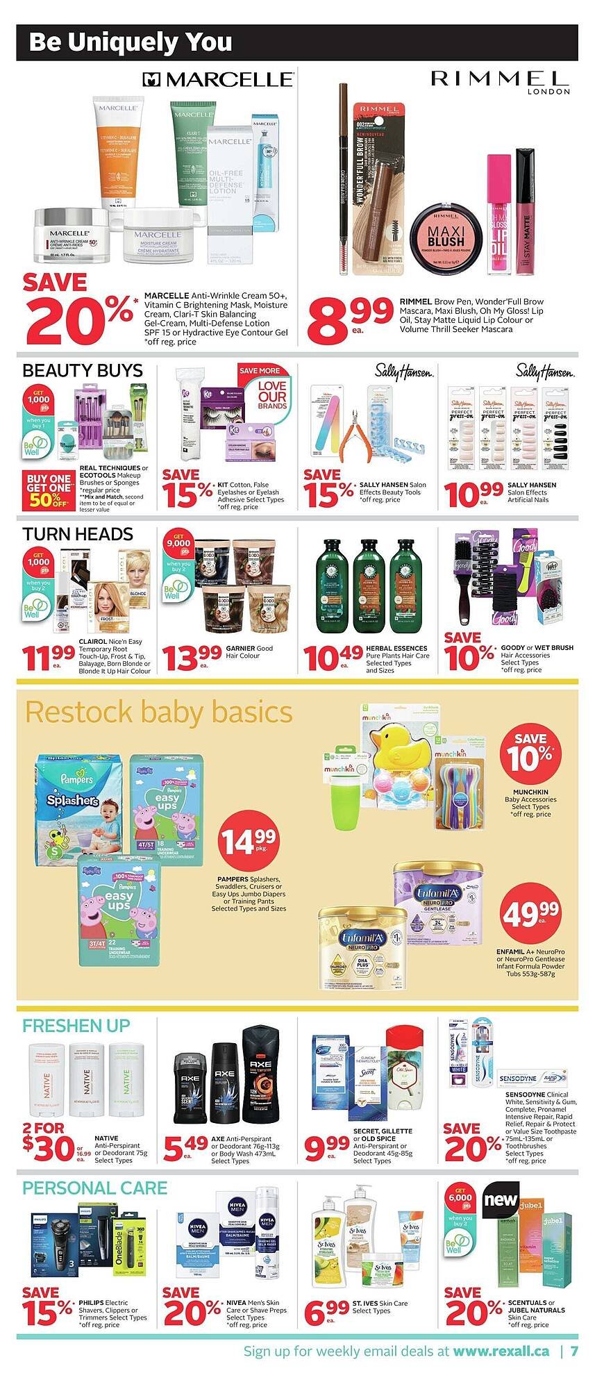 Rexall flyer