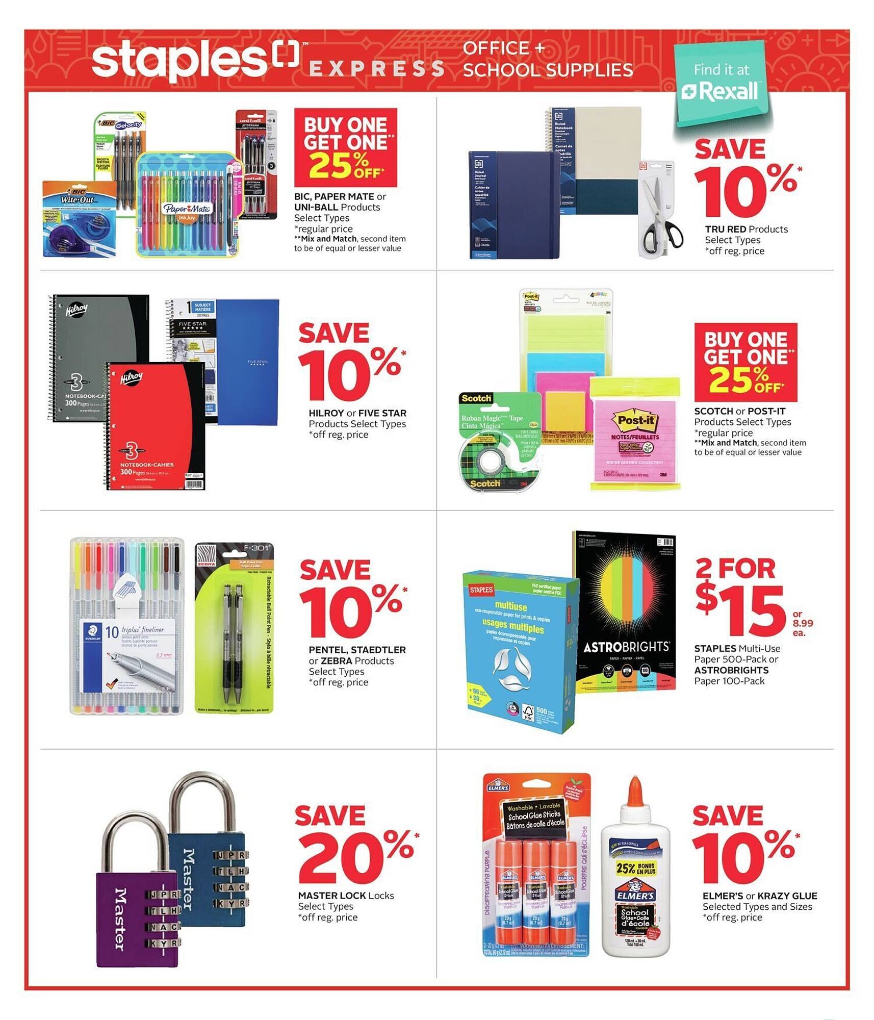 Rexall flyer