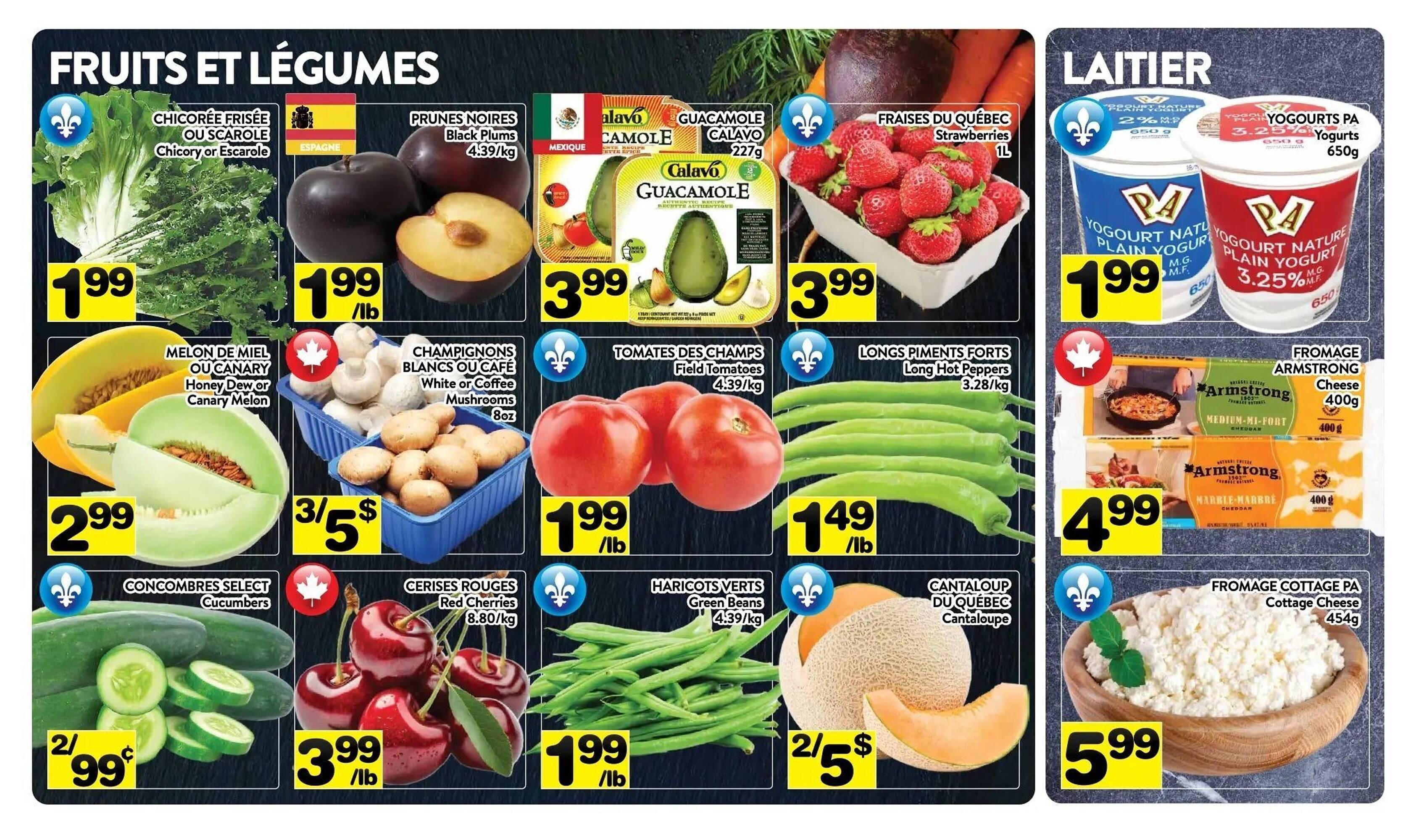 Supermarché PA flyer