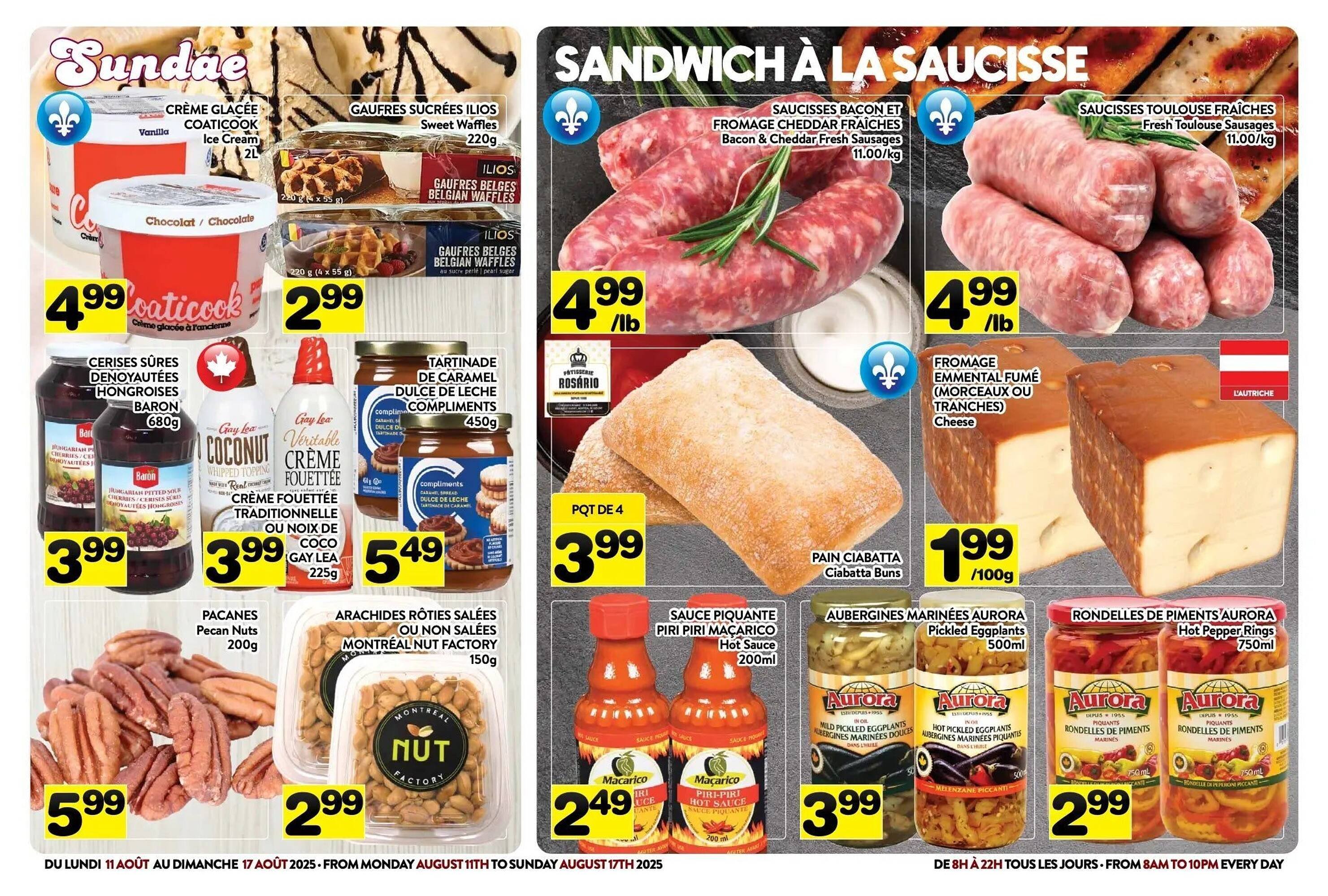 Supermarché PA flyer