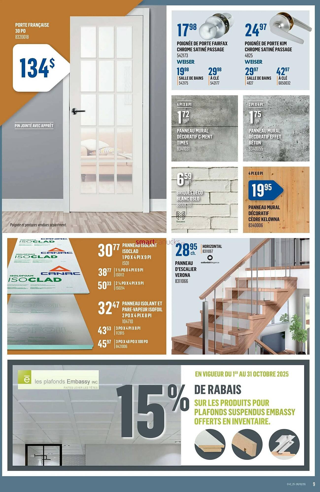 Canac flyer