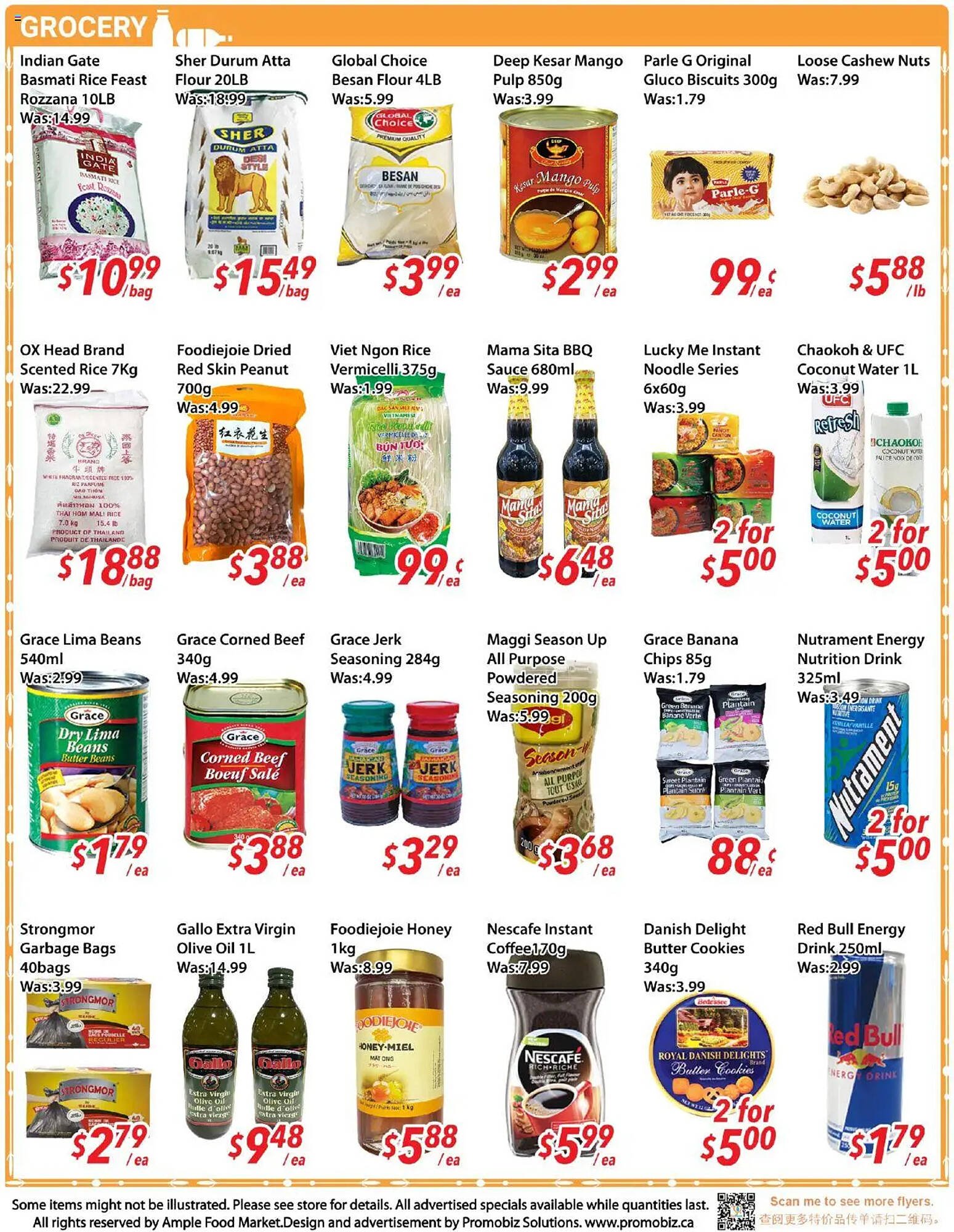 Ample Food Market flyer