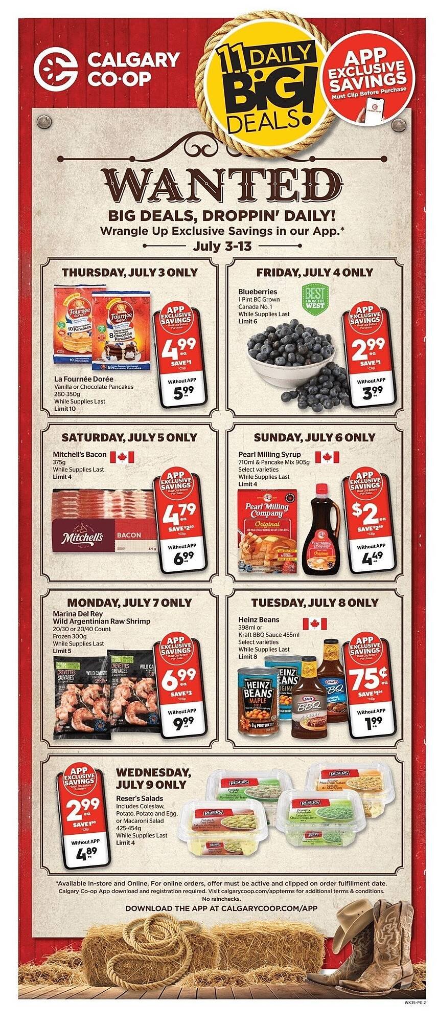 Calgary Co-op flyer