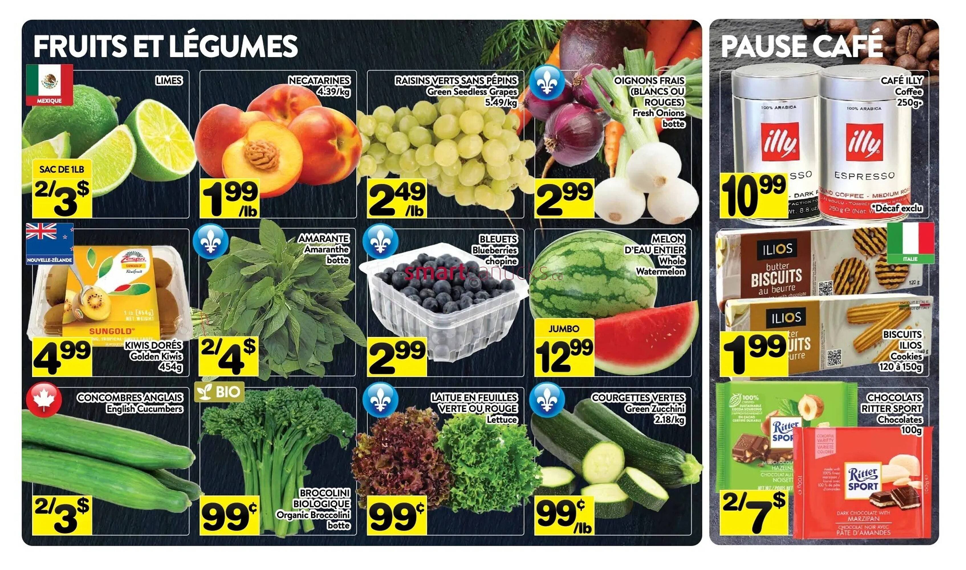 Supermarché PA flyer