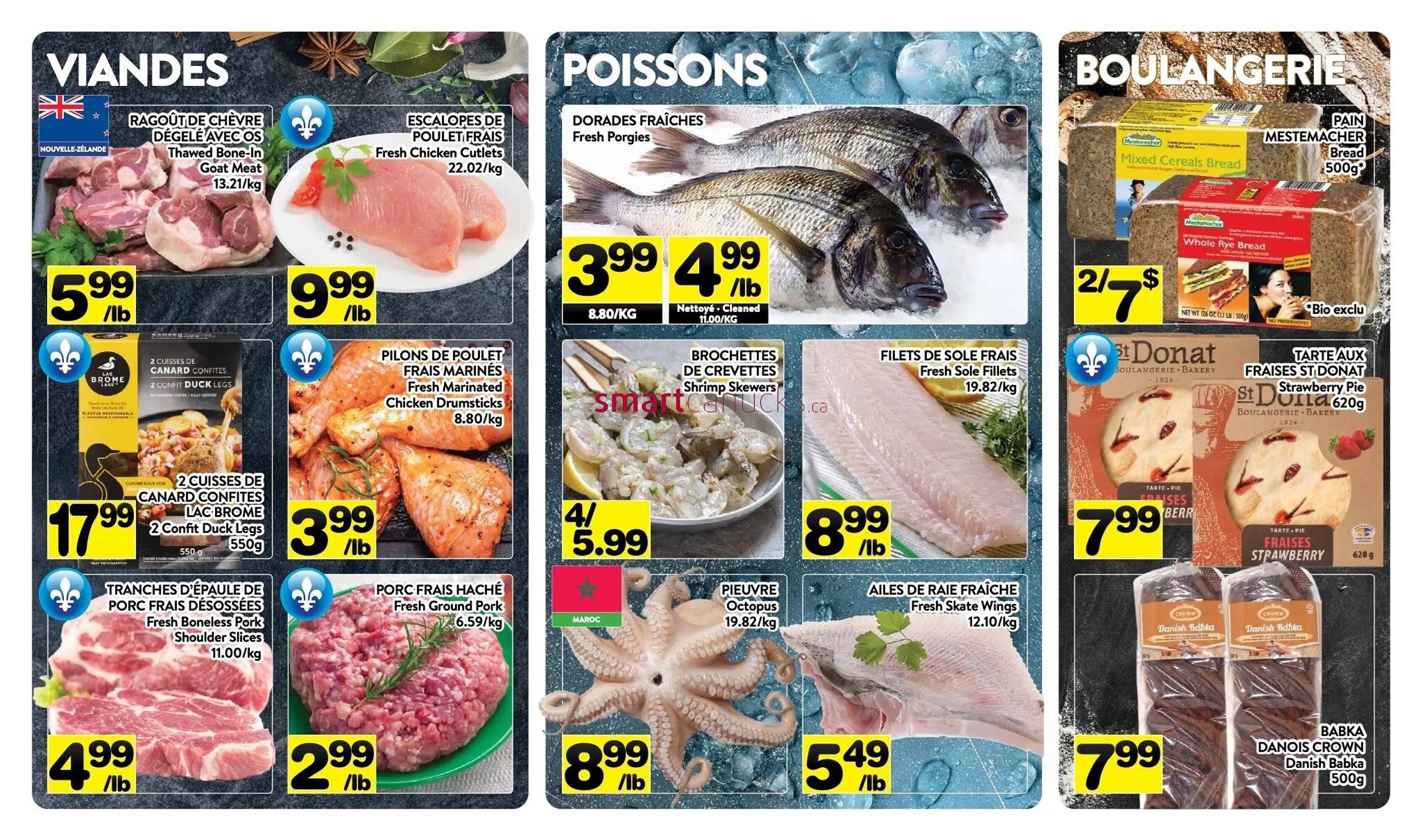 Supermarché PA flyer