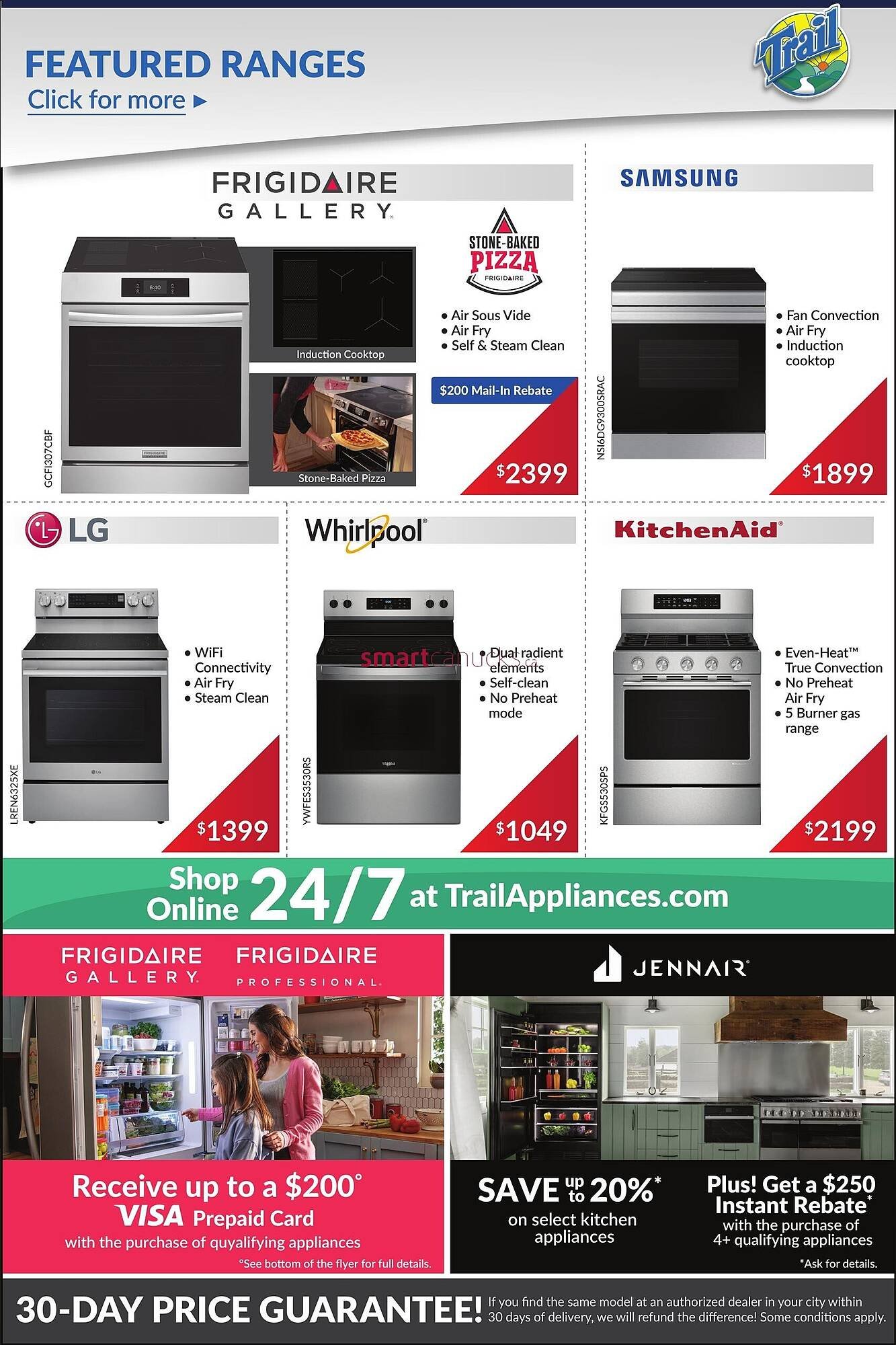 Trail Appliances flyer