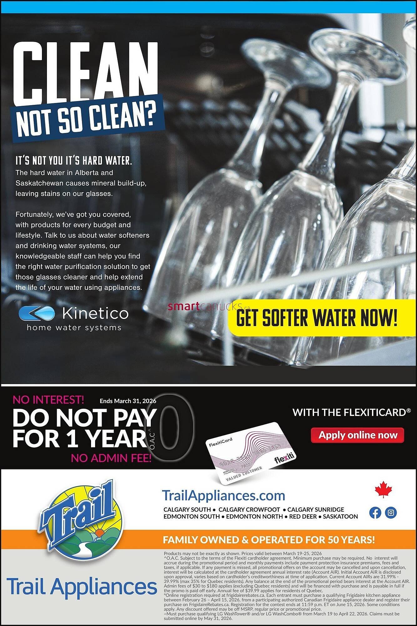 Trail Appliances flyer