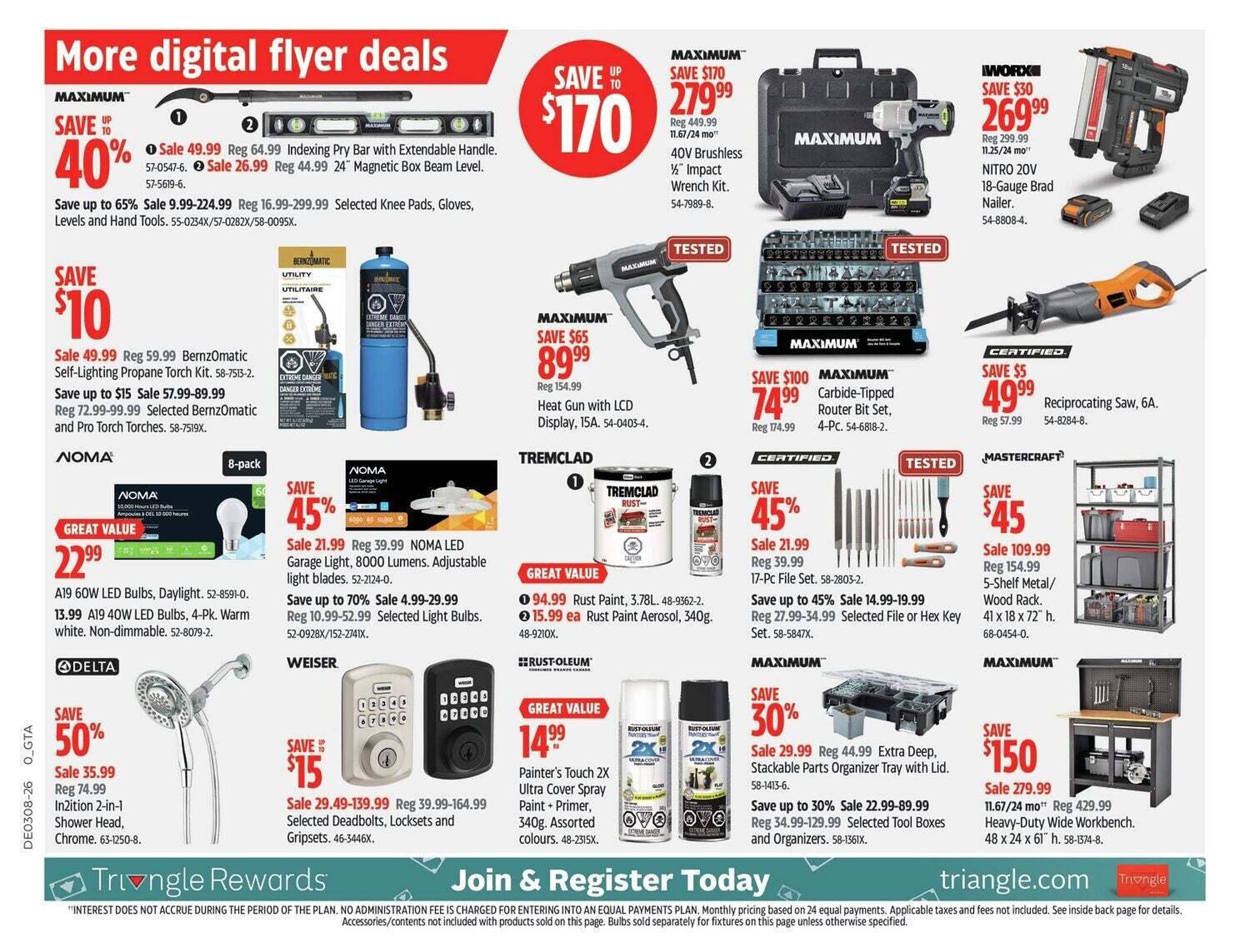 Canadian Tire flyer