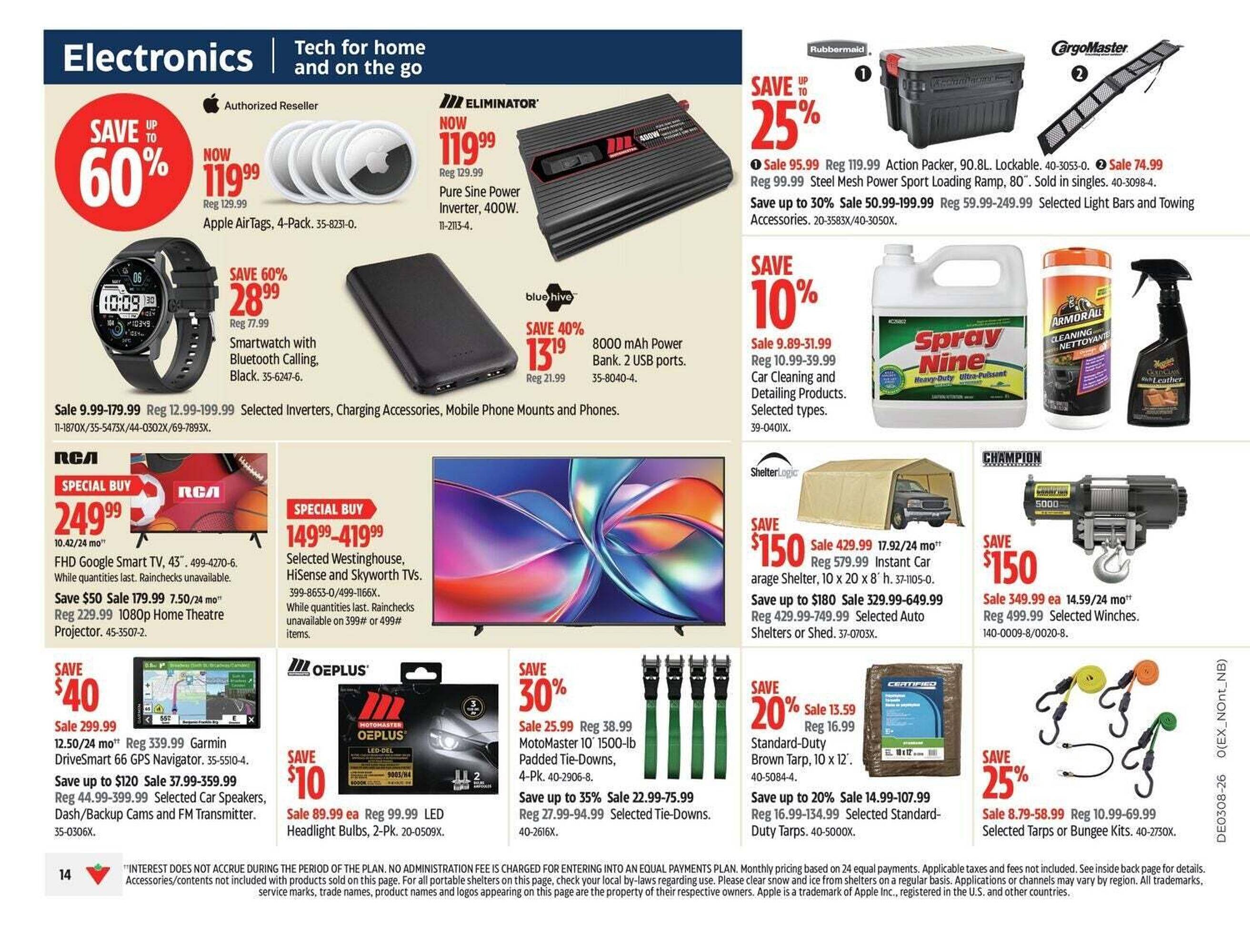 Canadian Tire flyer