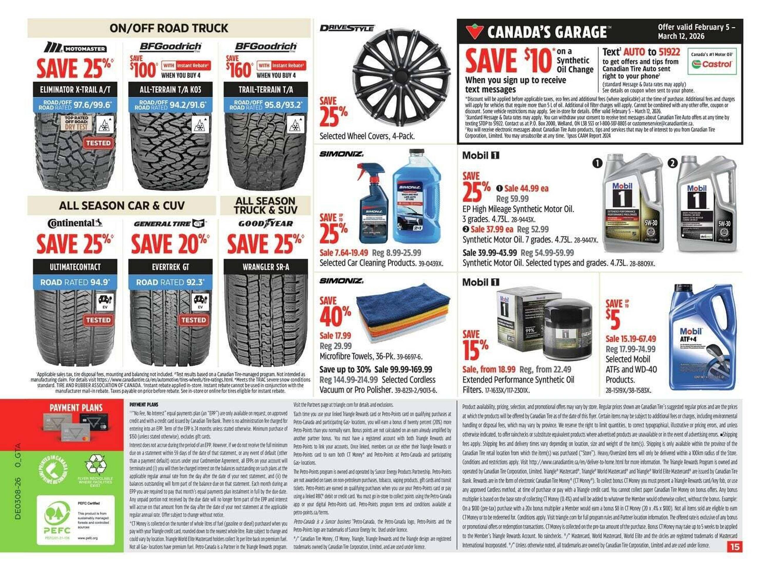 Canadian Tire flyer