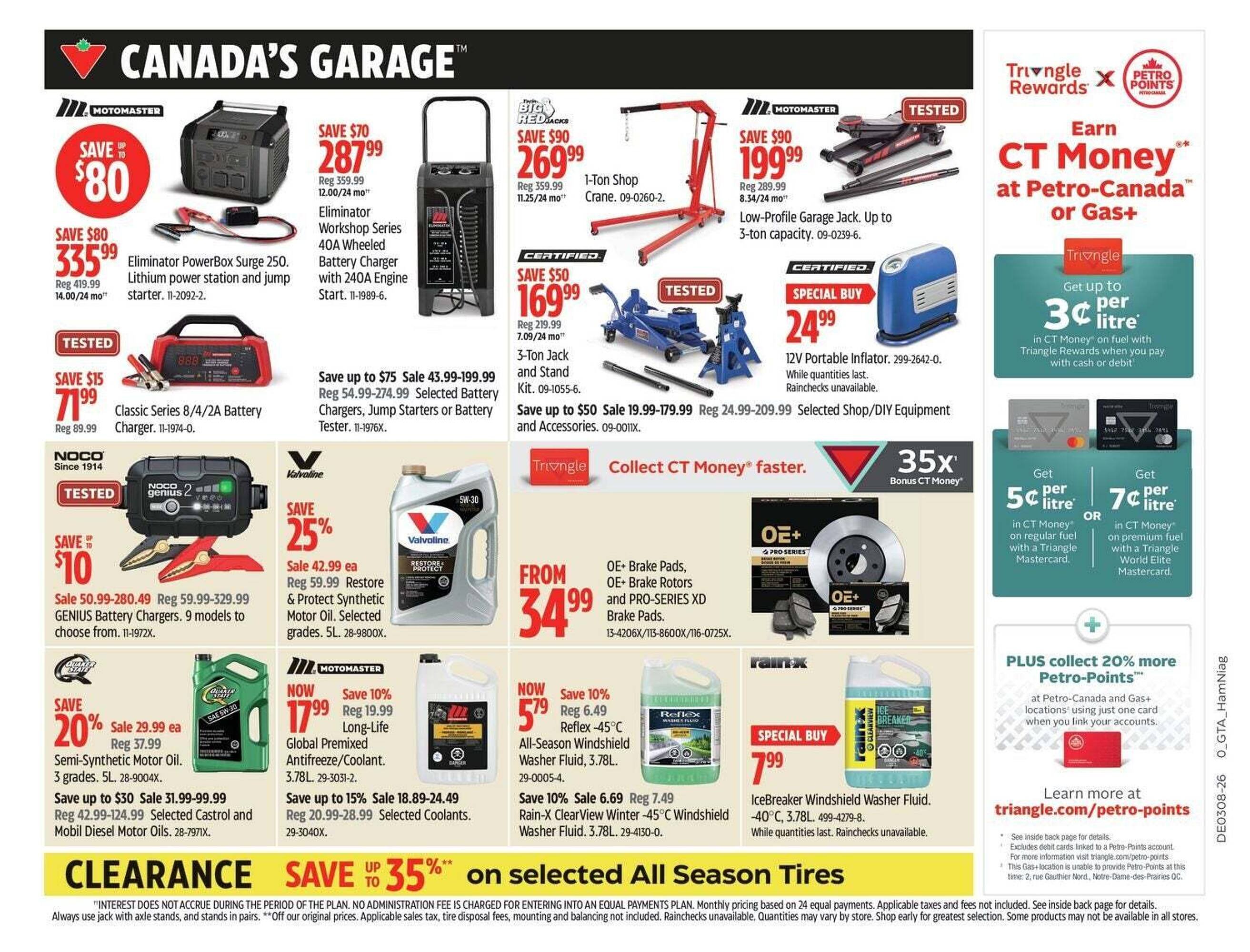 Canadian Tire flyer