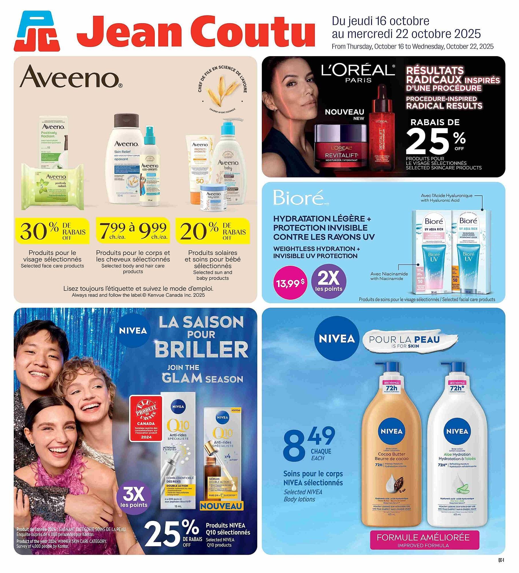 Jean Coutu flyer (2025-10-15 - 2025-10-22) | 1