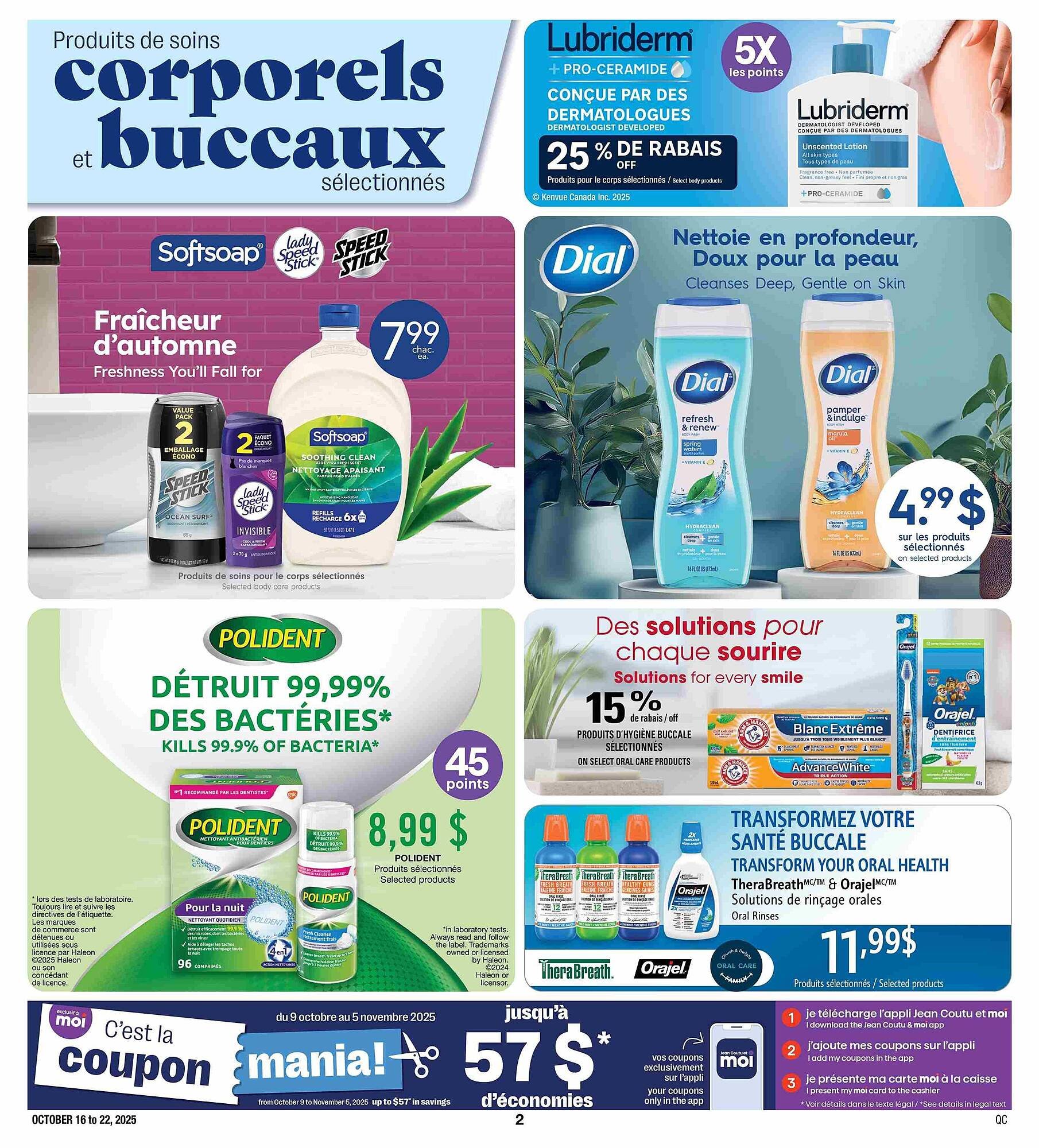 Jean Coutu flyer