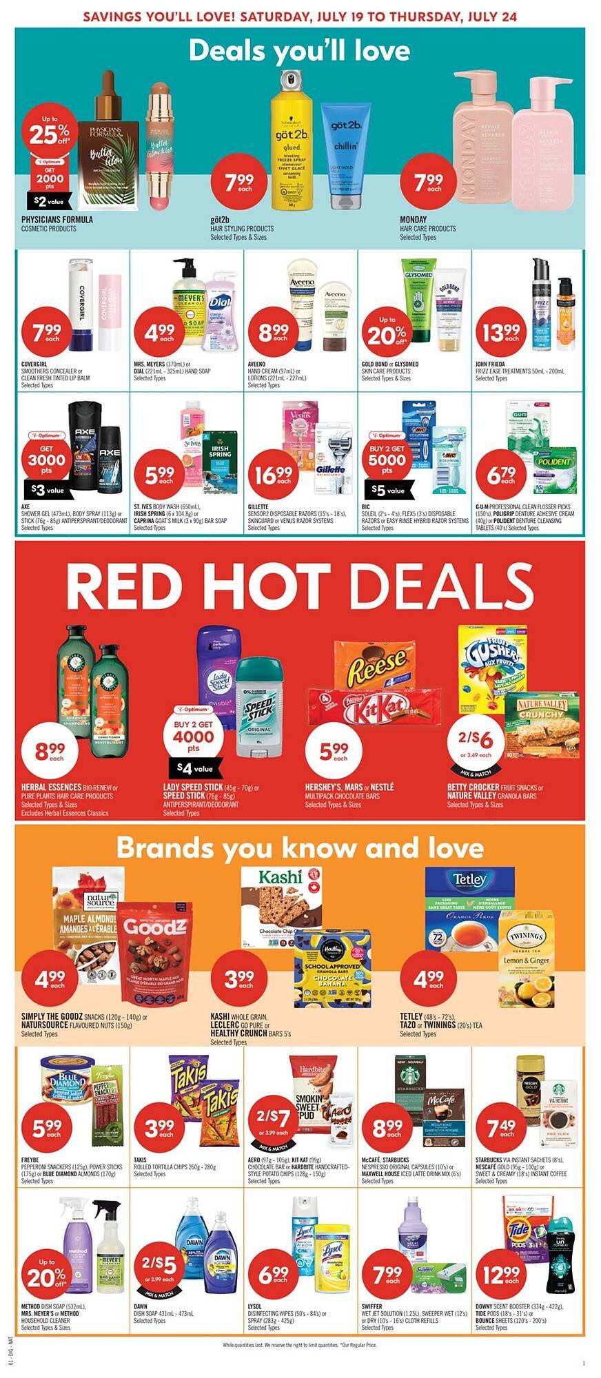 Shoppers Drug Mart flyer