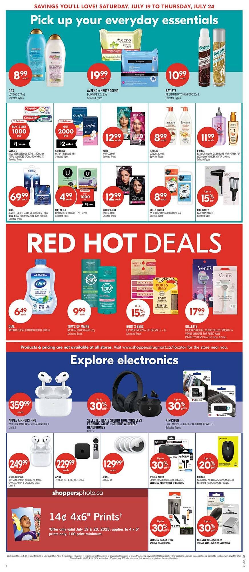 Shoppers Drug Mart flyer